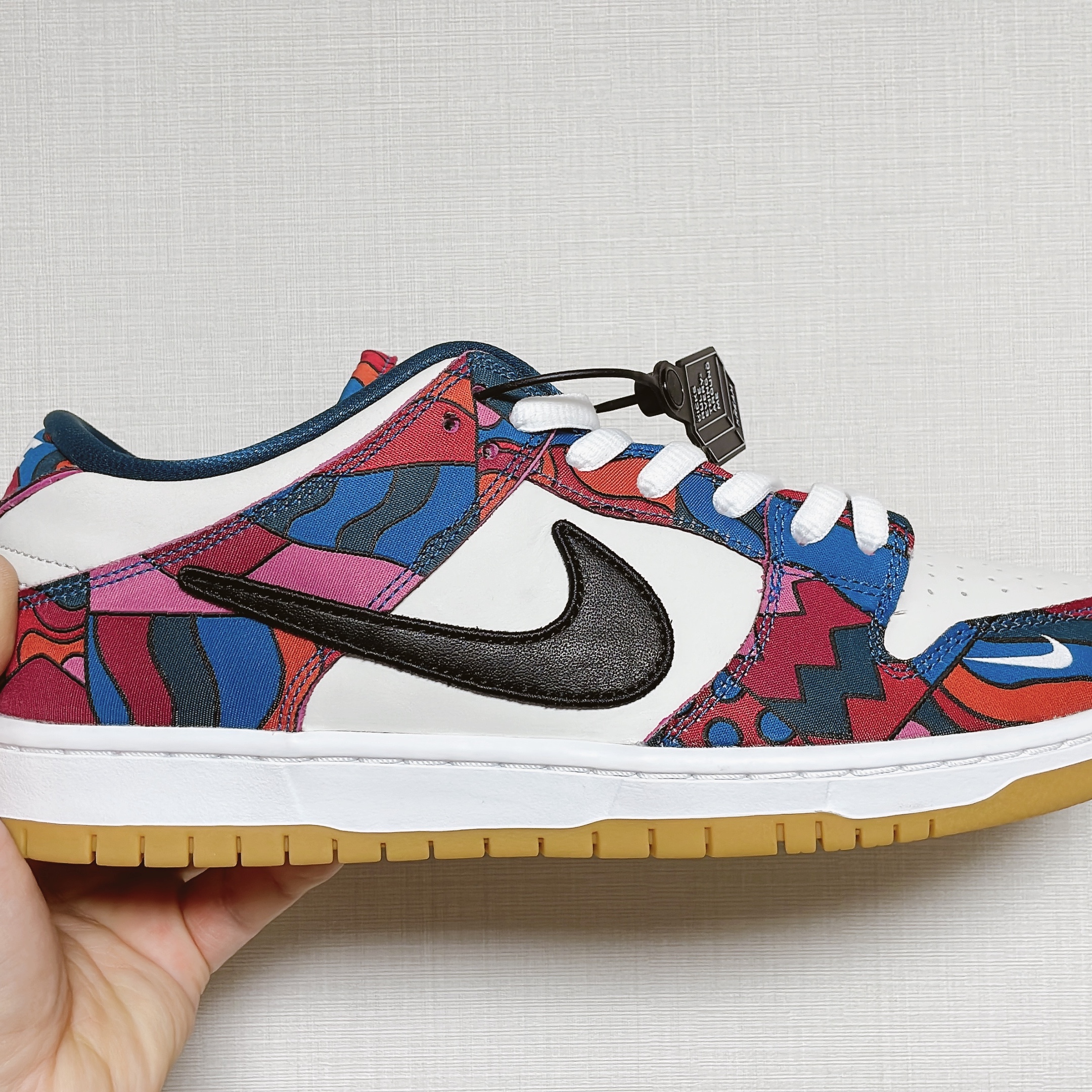 Nike x Parra SB Dunk Low Pro Abstract Art 착용 스타일 - 1