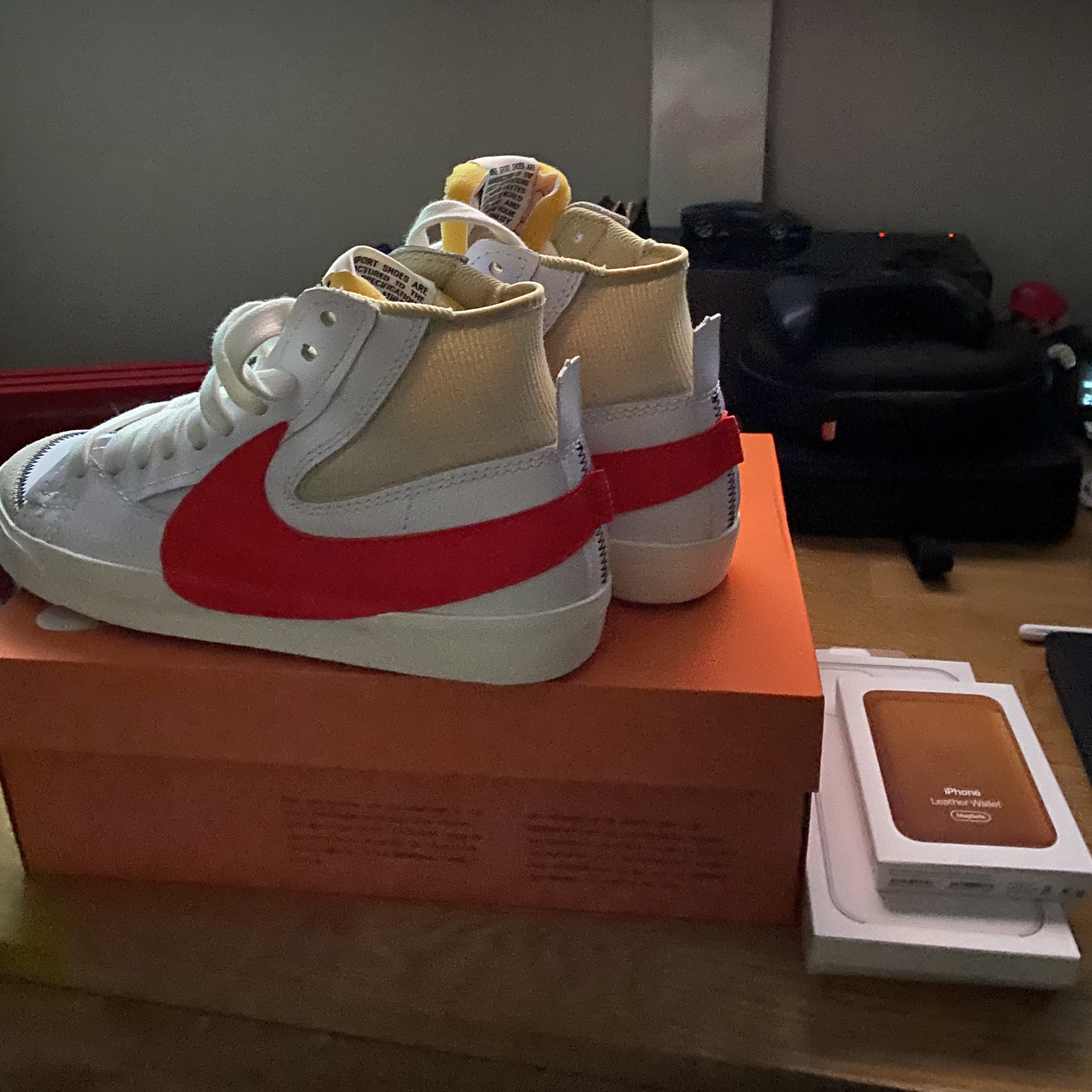 Nike Blazer Mid '77 Jumbo Dark Russet 착용 스타일 - 3