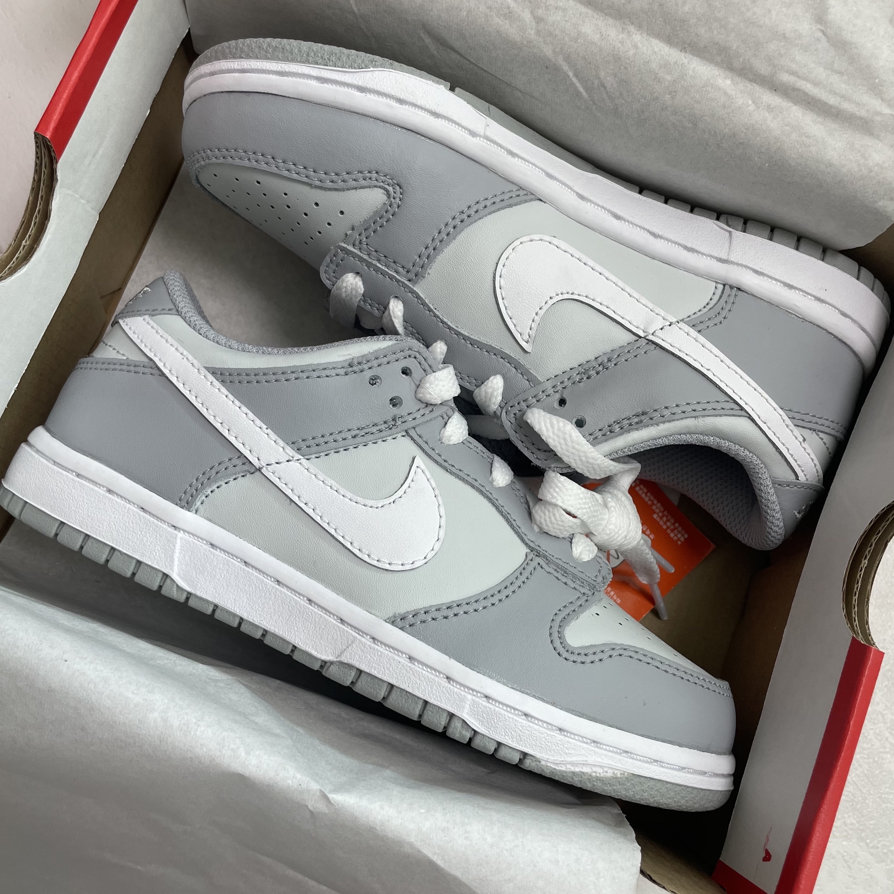 (PS) Nike Dunk Low Wolf Grey 착용 스타일