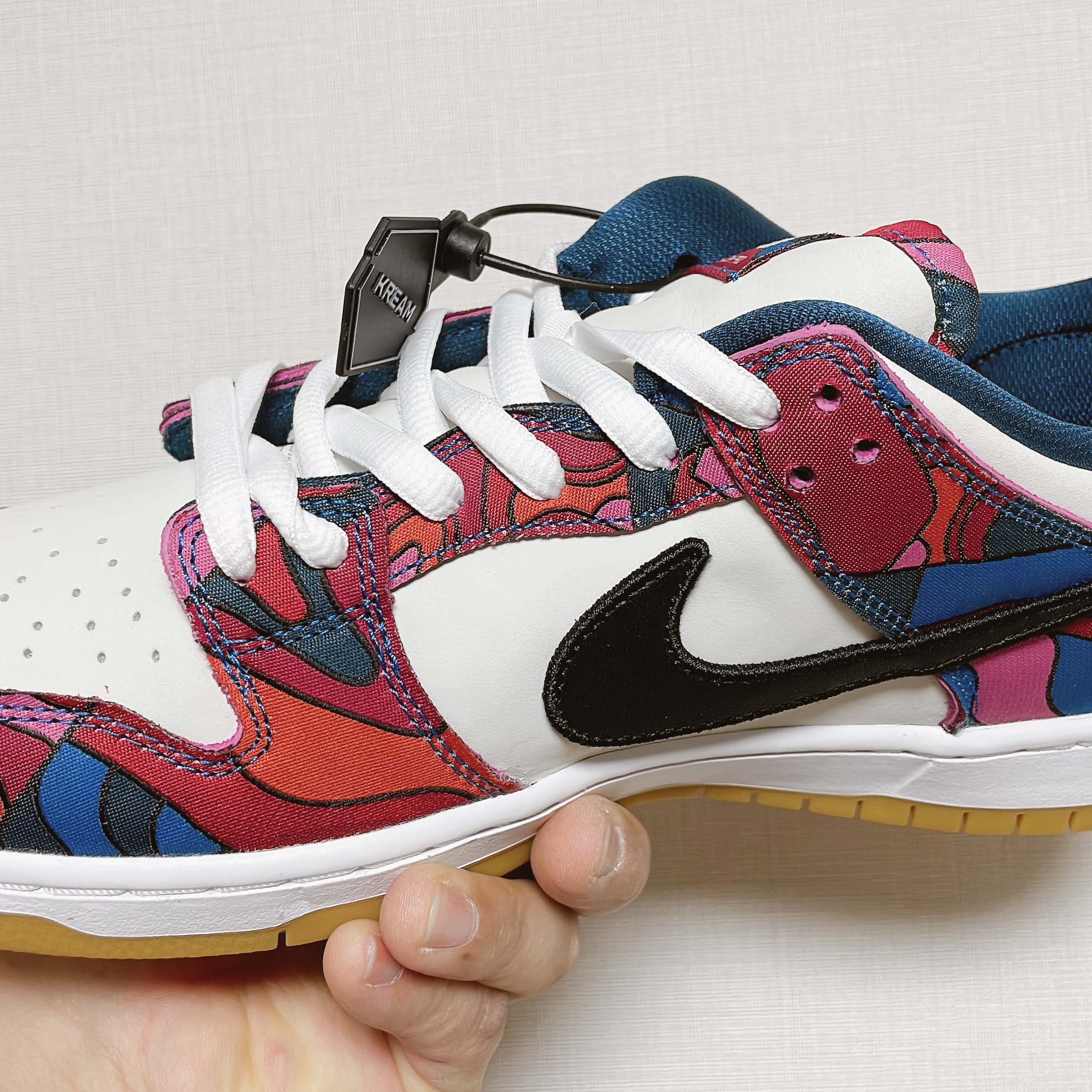 Nike x Parra SB Dunk Low Pro Abstract Art 착용 스타일 - 2