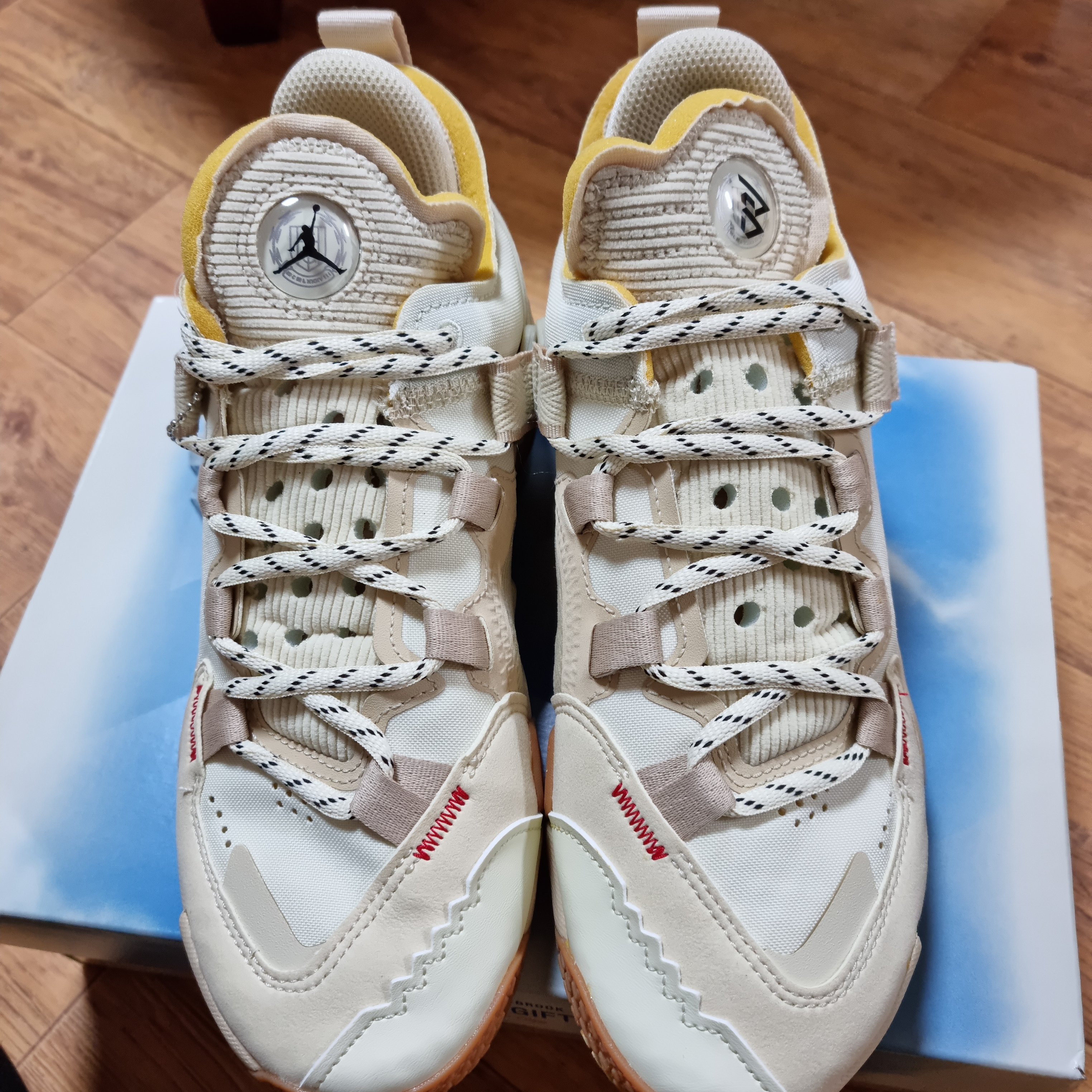 Jordan x Russell Westbrook Honor the Gift Why Not ZER0.5 PF Sail 착용 스타일 - 2