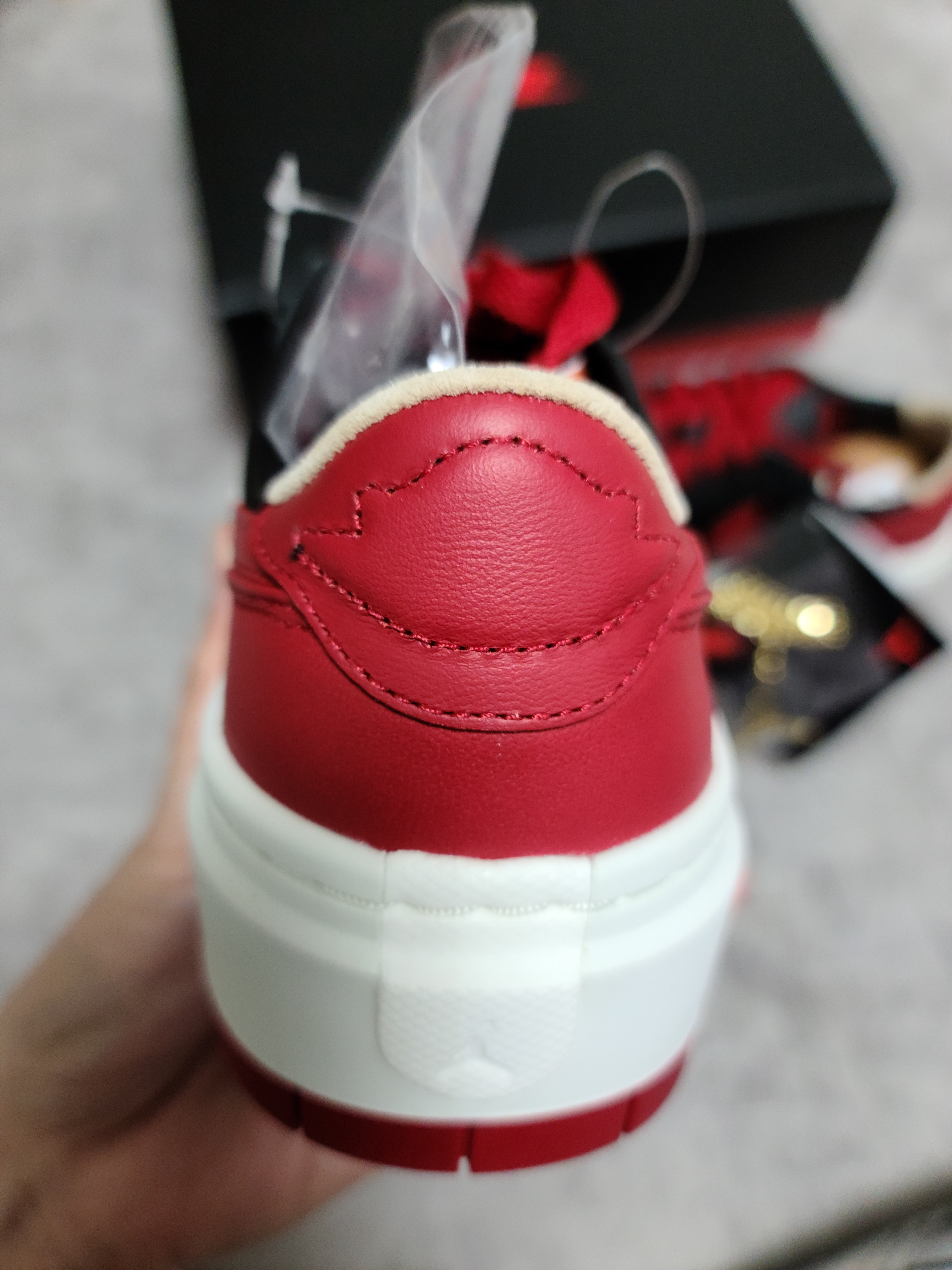 (W) Jordan 1 Elevate Low SE Bred 착용 스타일 - 2