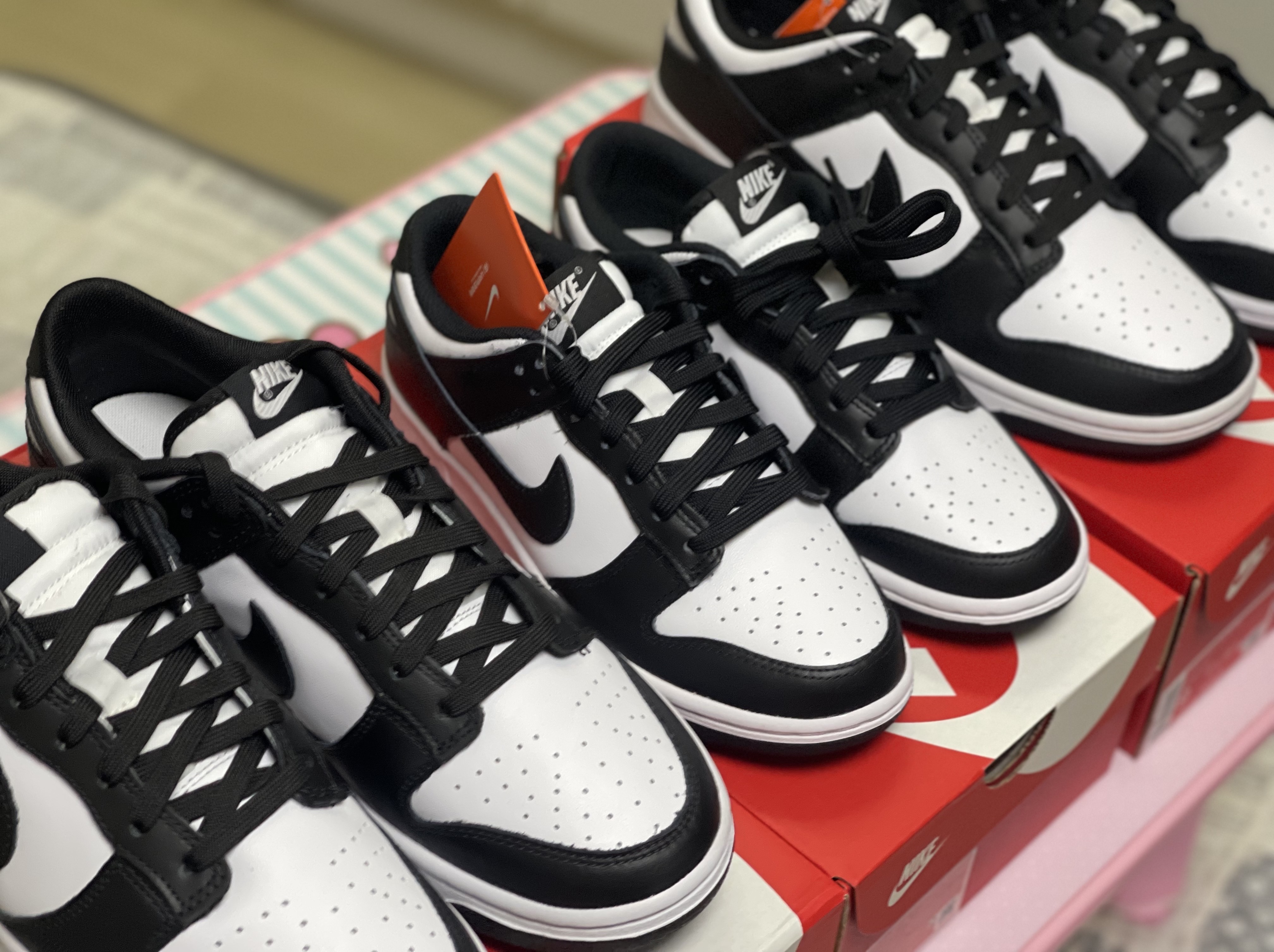 Nike Dunk Low Retro Black, (W) Nike Dunk Low Black 착용 스타일