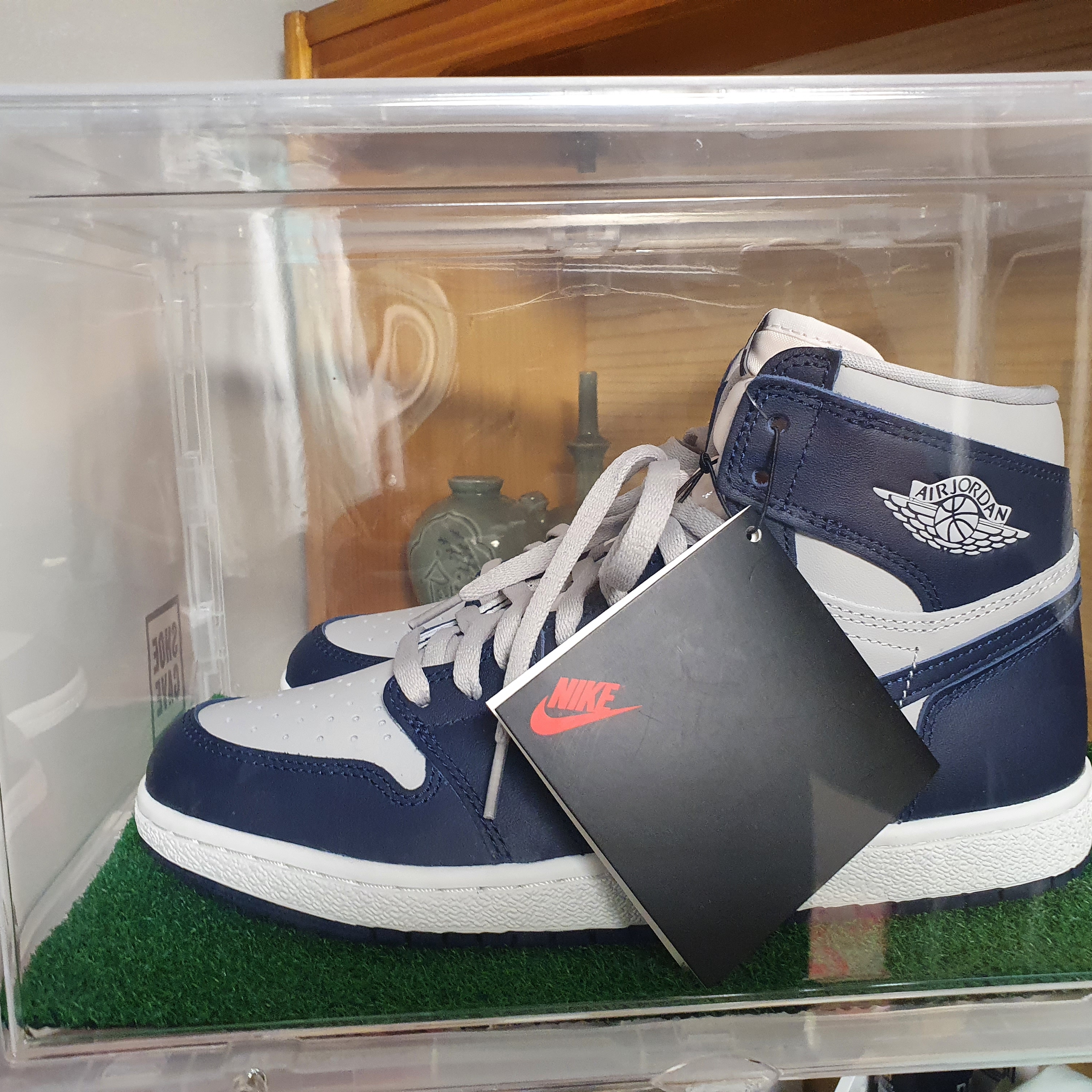 Jordan 1 High 85 College Navy 착용 스타일 - 1