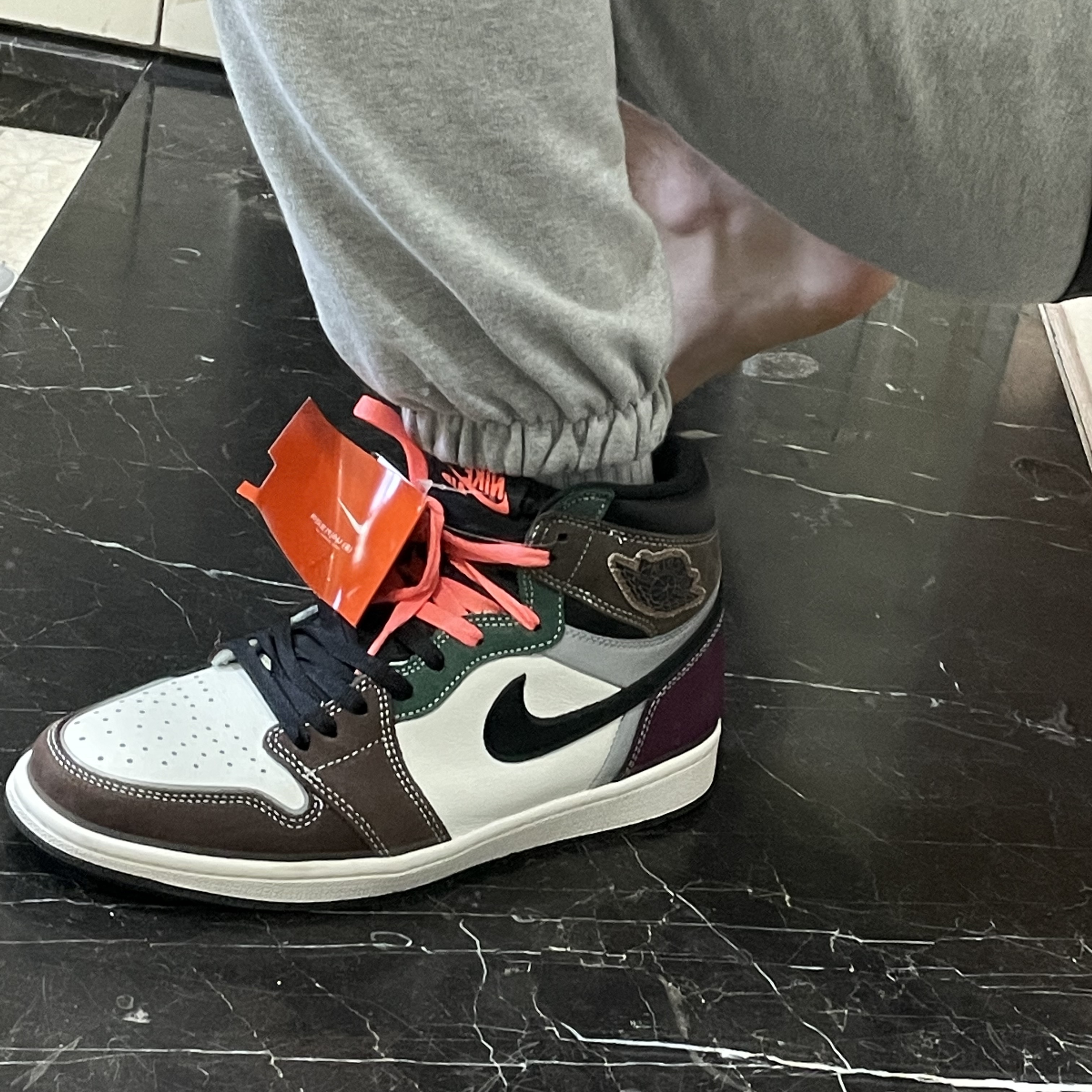 Jordan 1 Retro High OG Craft 착용 스타일 - 1