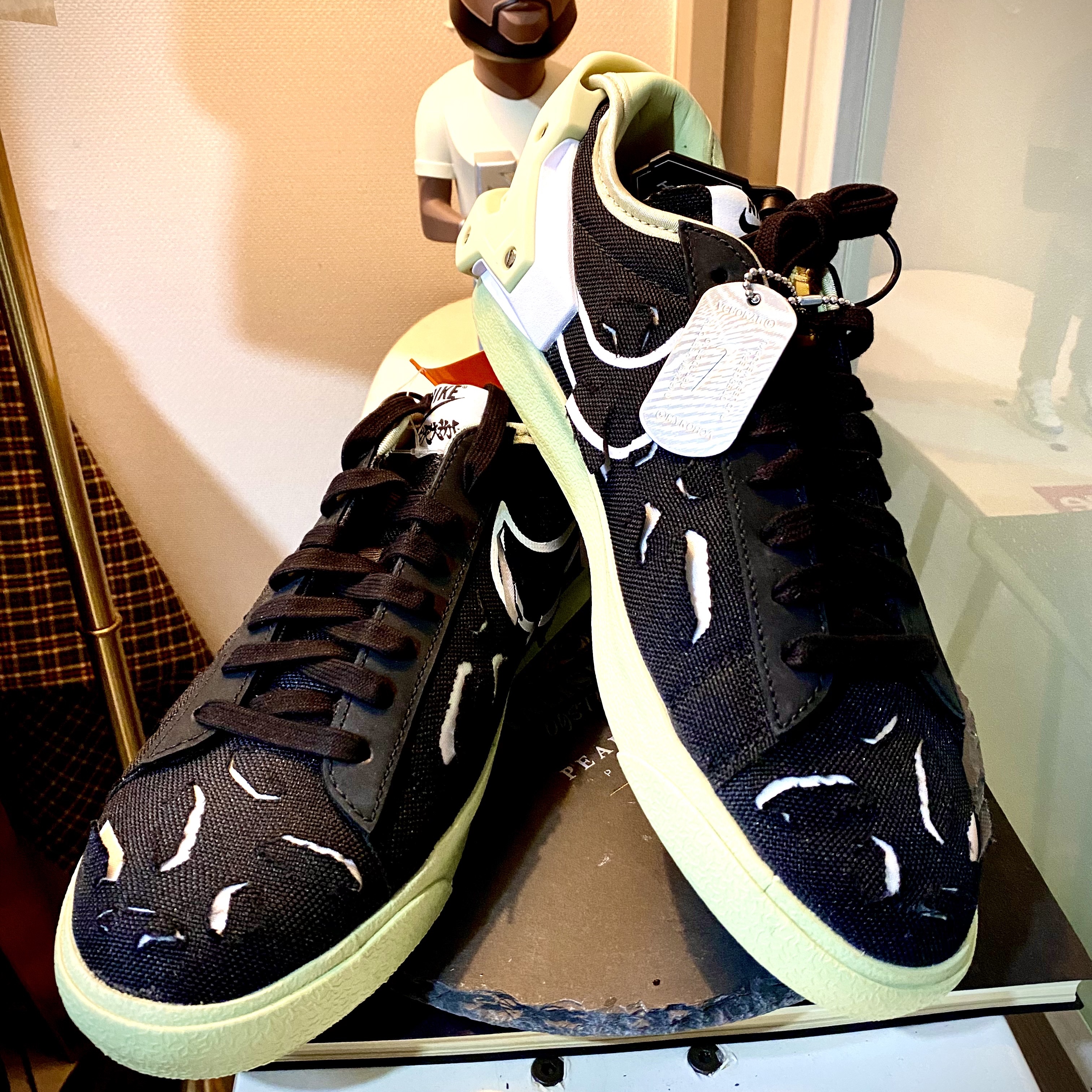 Nike x Acronym Blazer Low Black 착용 스타일 - 2