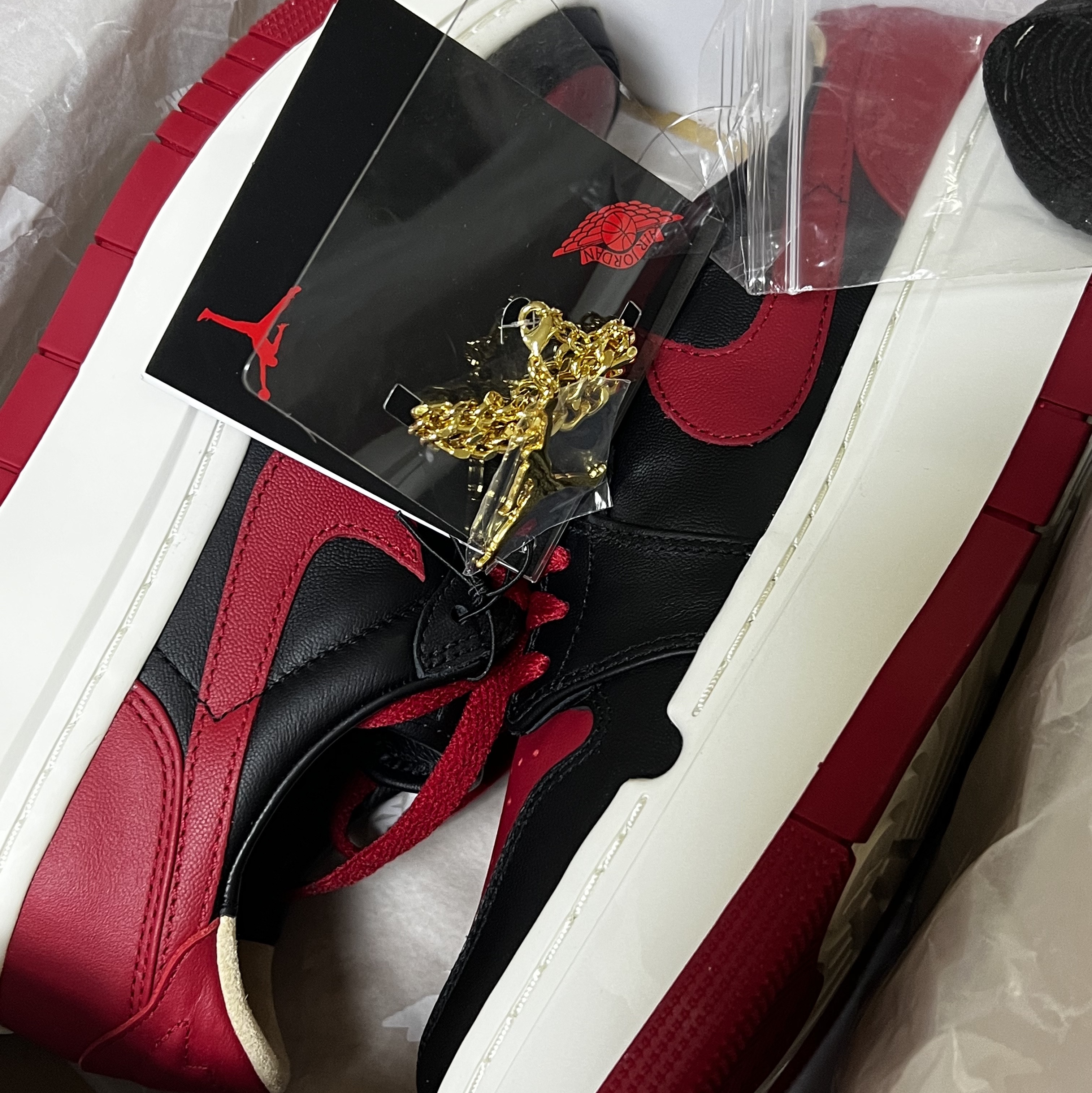 (W) Jordan 1 Elevate Low SE Bred 착용 스타일 - 1