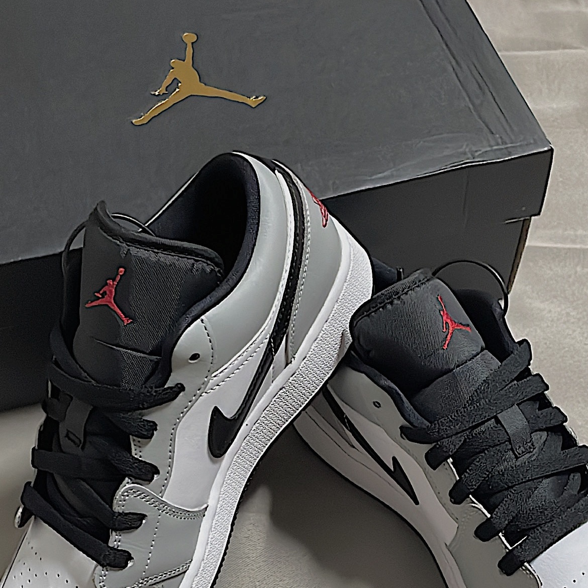 (GS) Jordan 1 Low Light Smoke Grey 착용 스타일 - 3