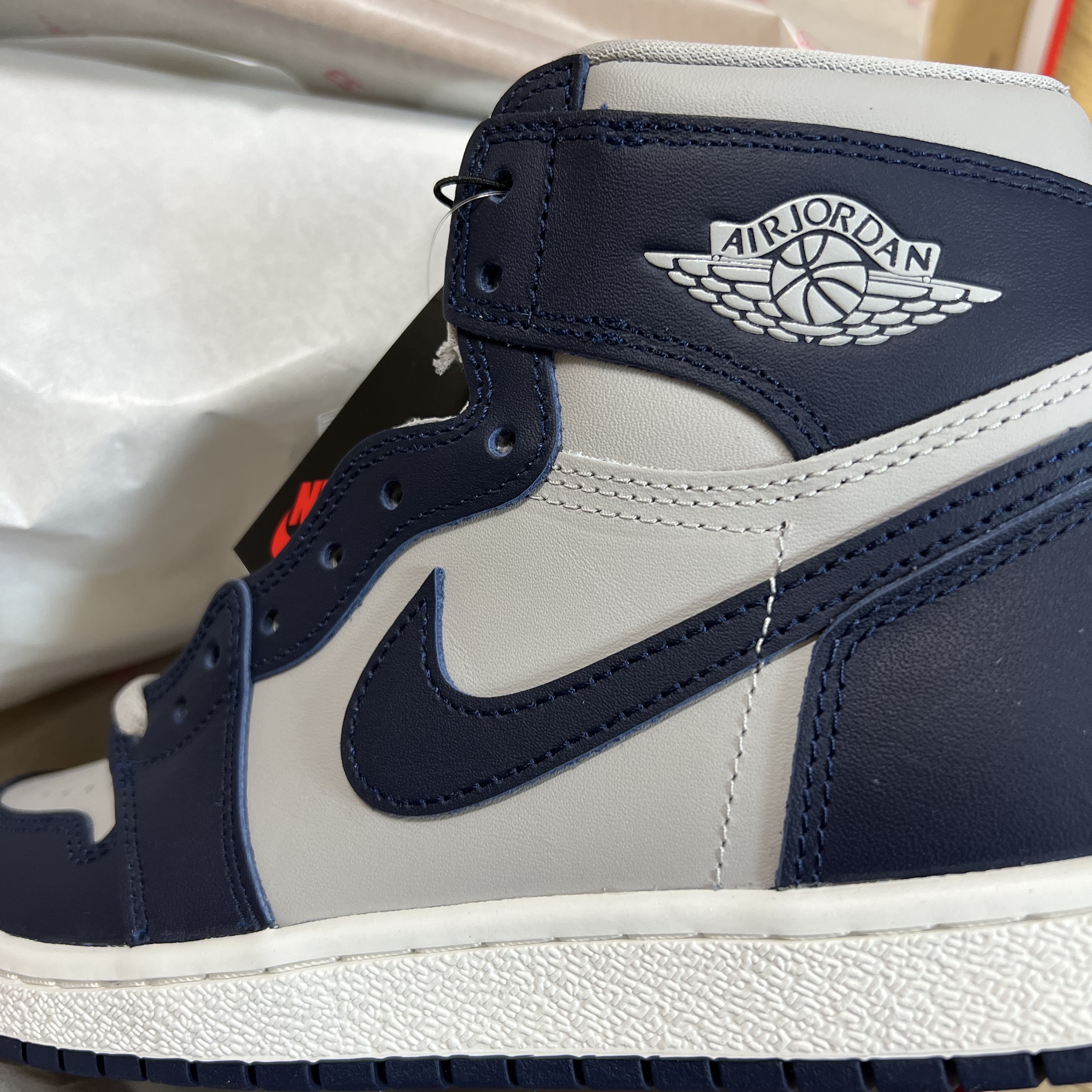 Jordan 1 High 85 College Navy 착용 스타일