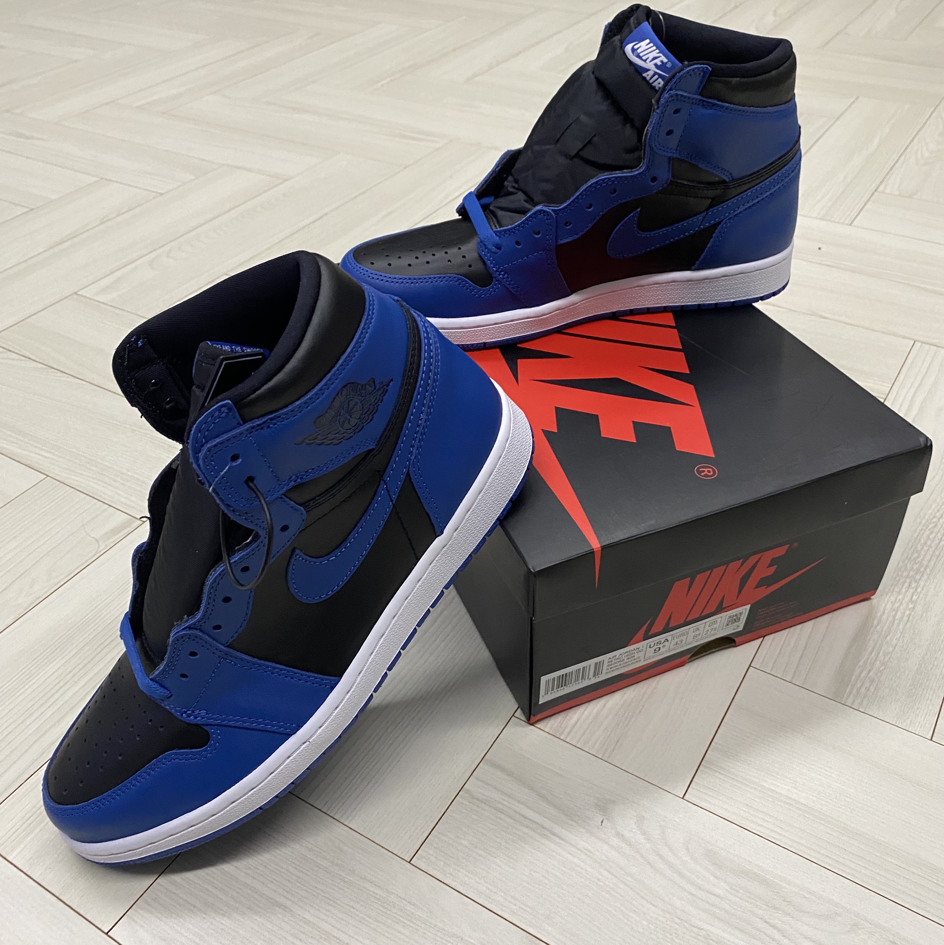 Jordan 1 Retro High OG Dark Marina Blue 착용 스타일