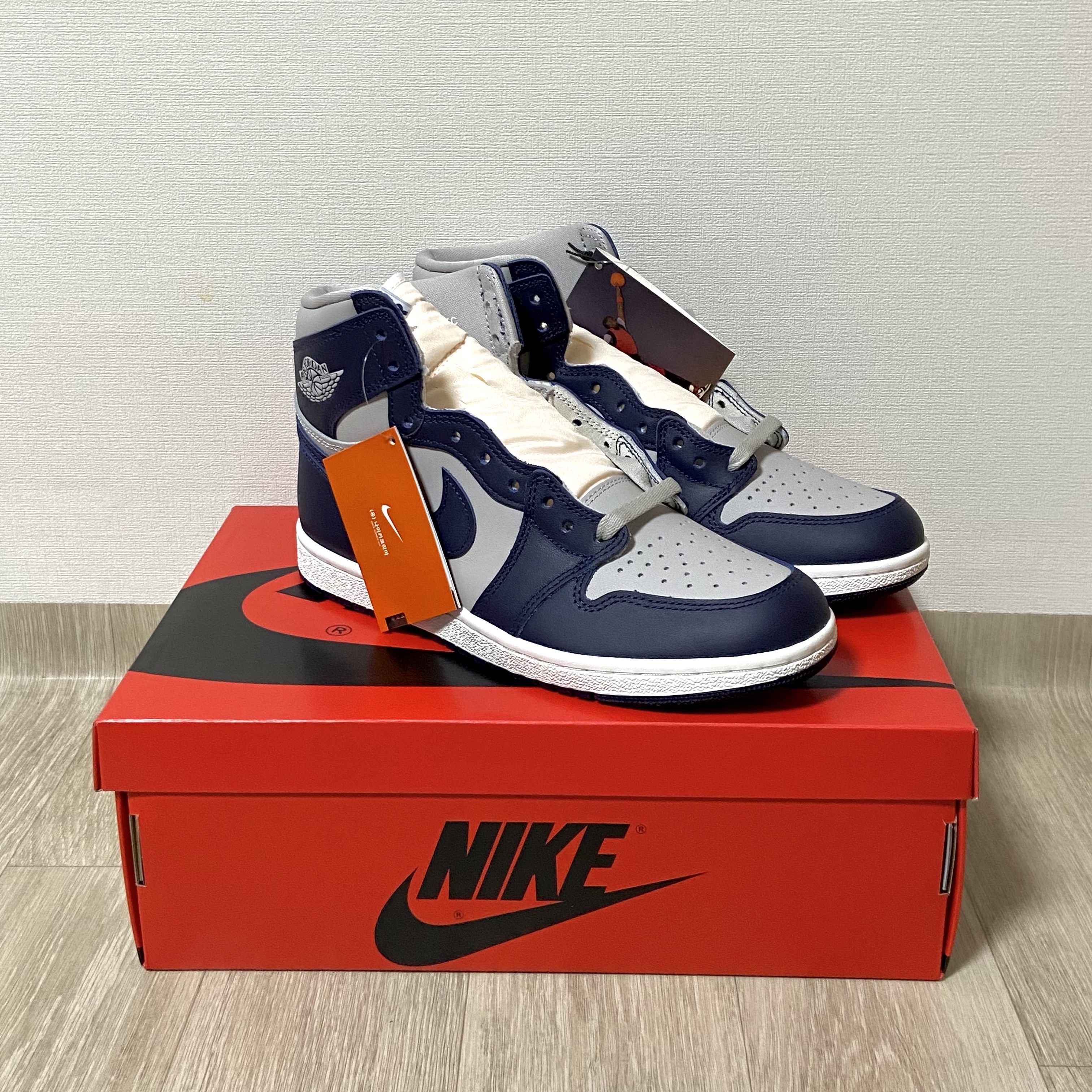 Jordan 1 High 85 College Navy 착용 스타일