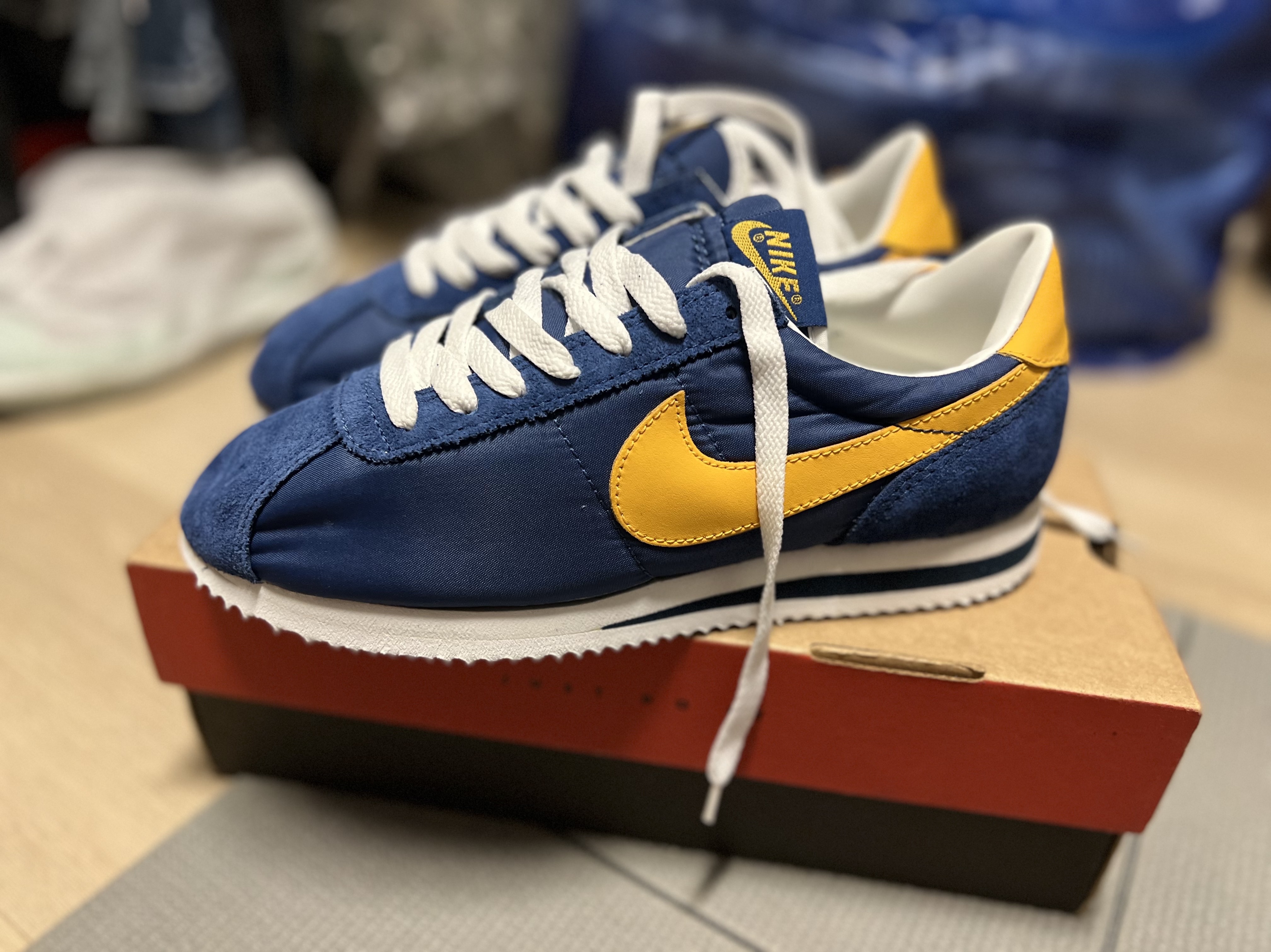 Nike Classic Cortez Leather QS 착용 스타일 - 1