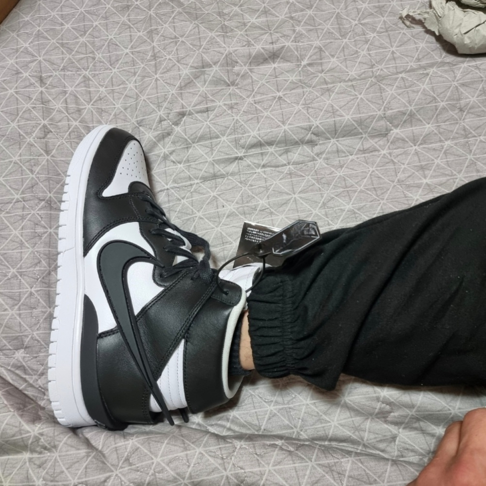 Nike x Ambush Dunk High Black 착용 스타일