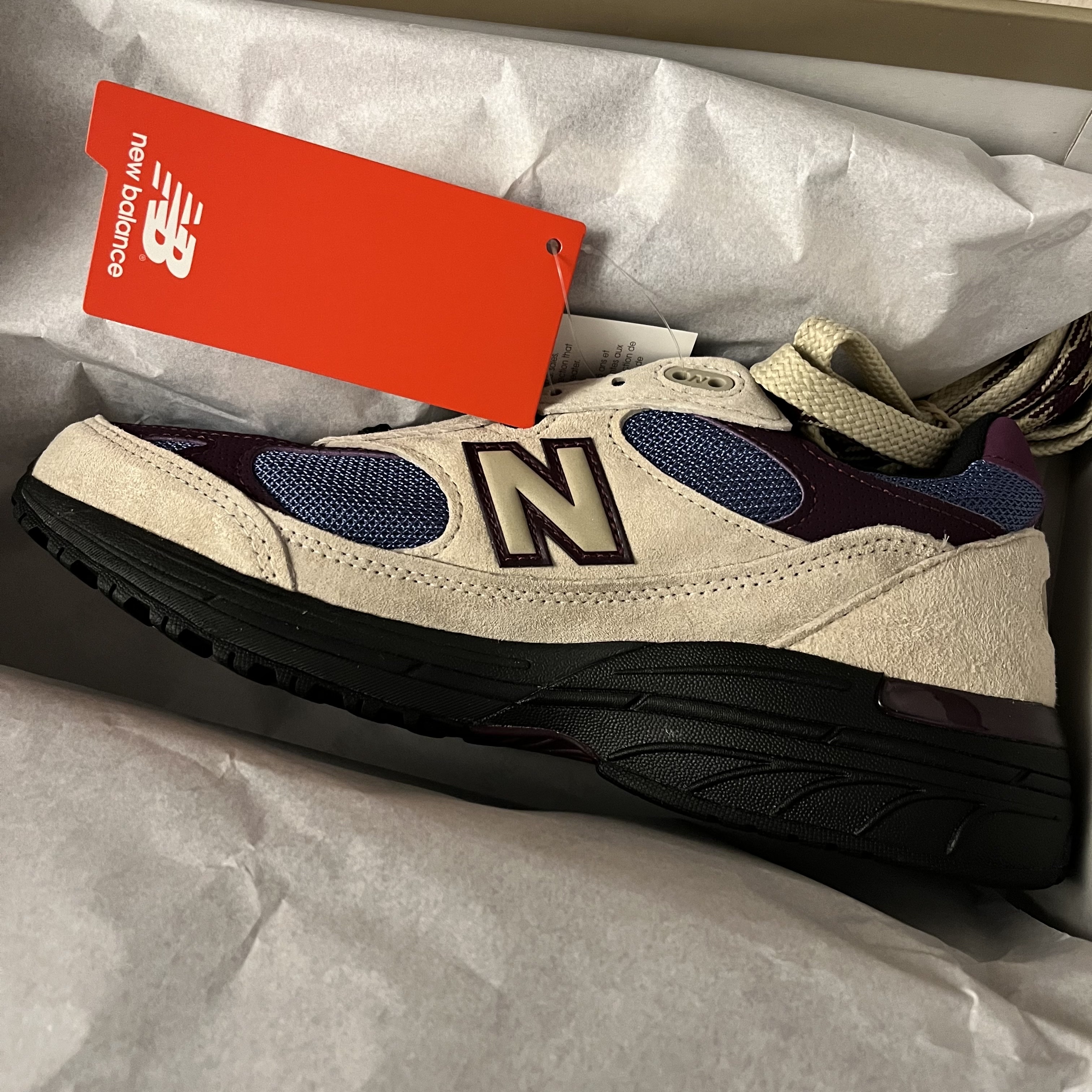 New Balance x Aime Leon Dore 993 Made in USA Taupe 착용 스타일
