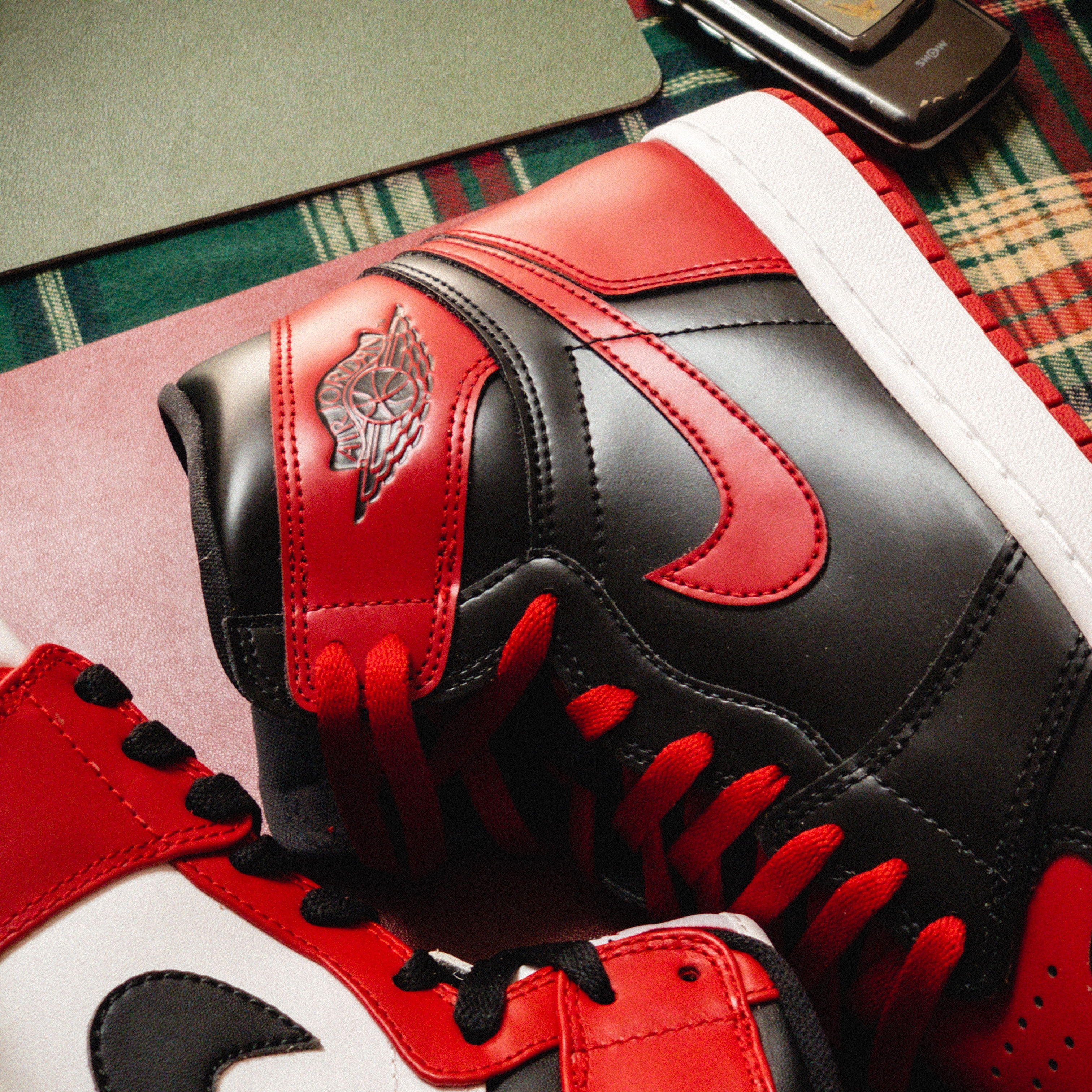 Jordan 1 Retro High OG Patent Bred, Jordan 1 Retro Chicago 2013 착용 스타일 - 3