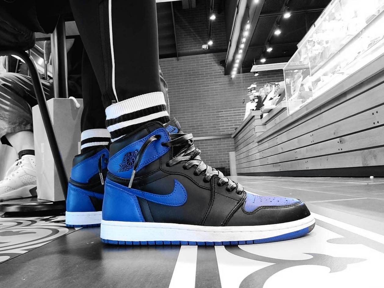 Jordan 1 Retro Royal 2017 착용 스타일