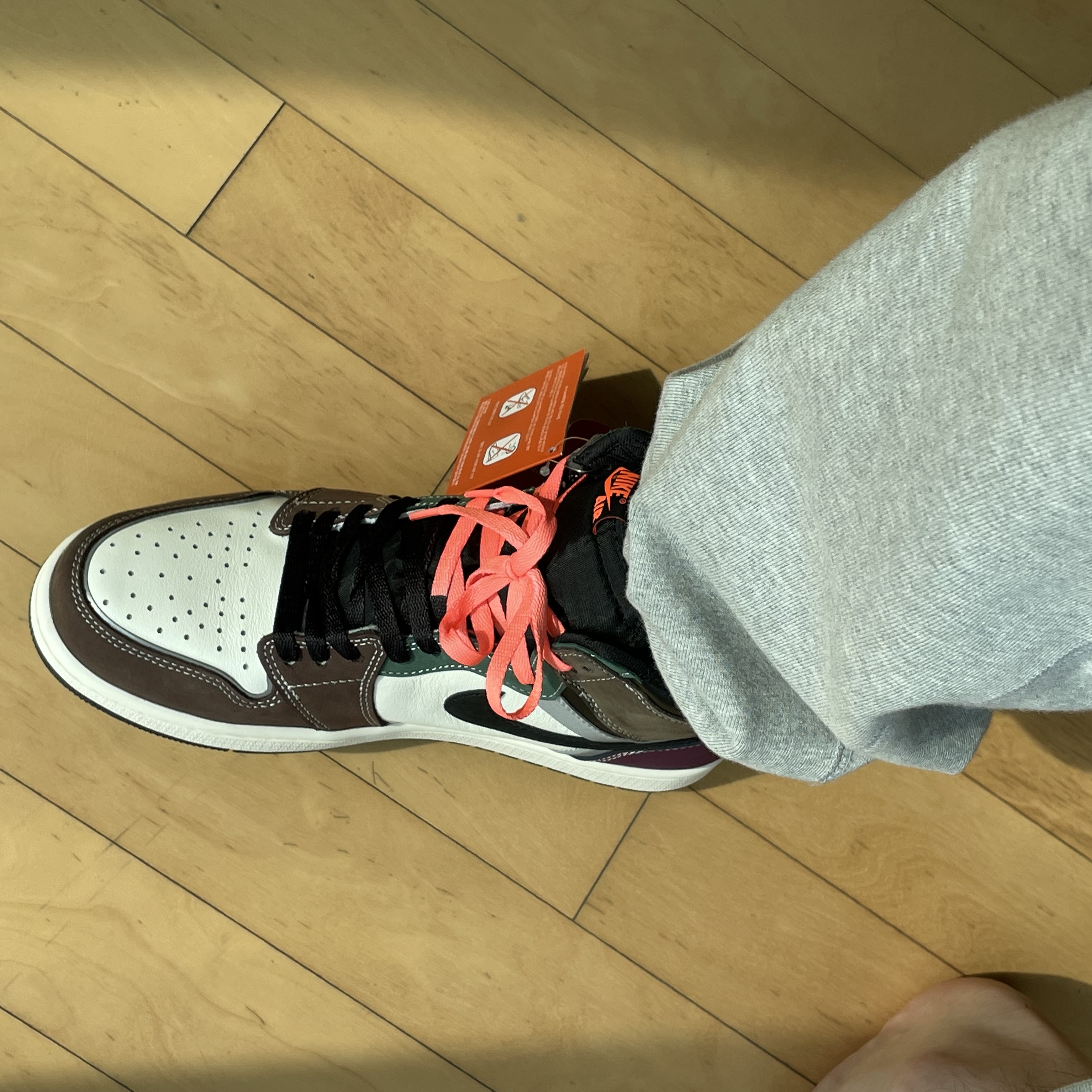 Jordan 1 Retro High OG Craft 착용 스타일 - 4