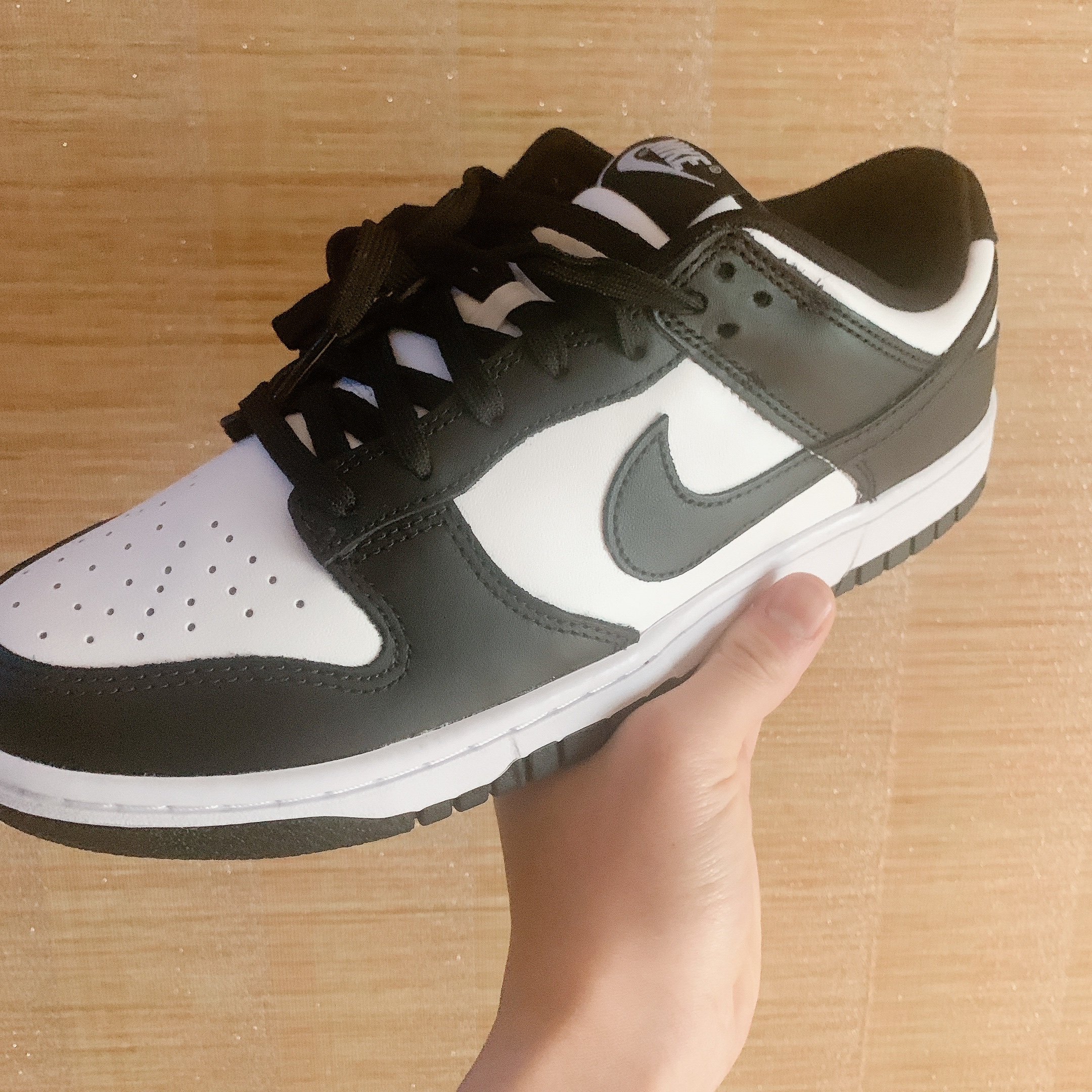 Nike Dunk Low Retro Black, Nike x Off-White Dunk Low The 50 - Lot 46 착용 스타일 - 1