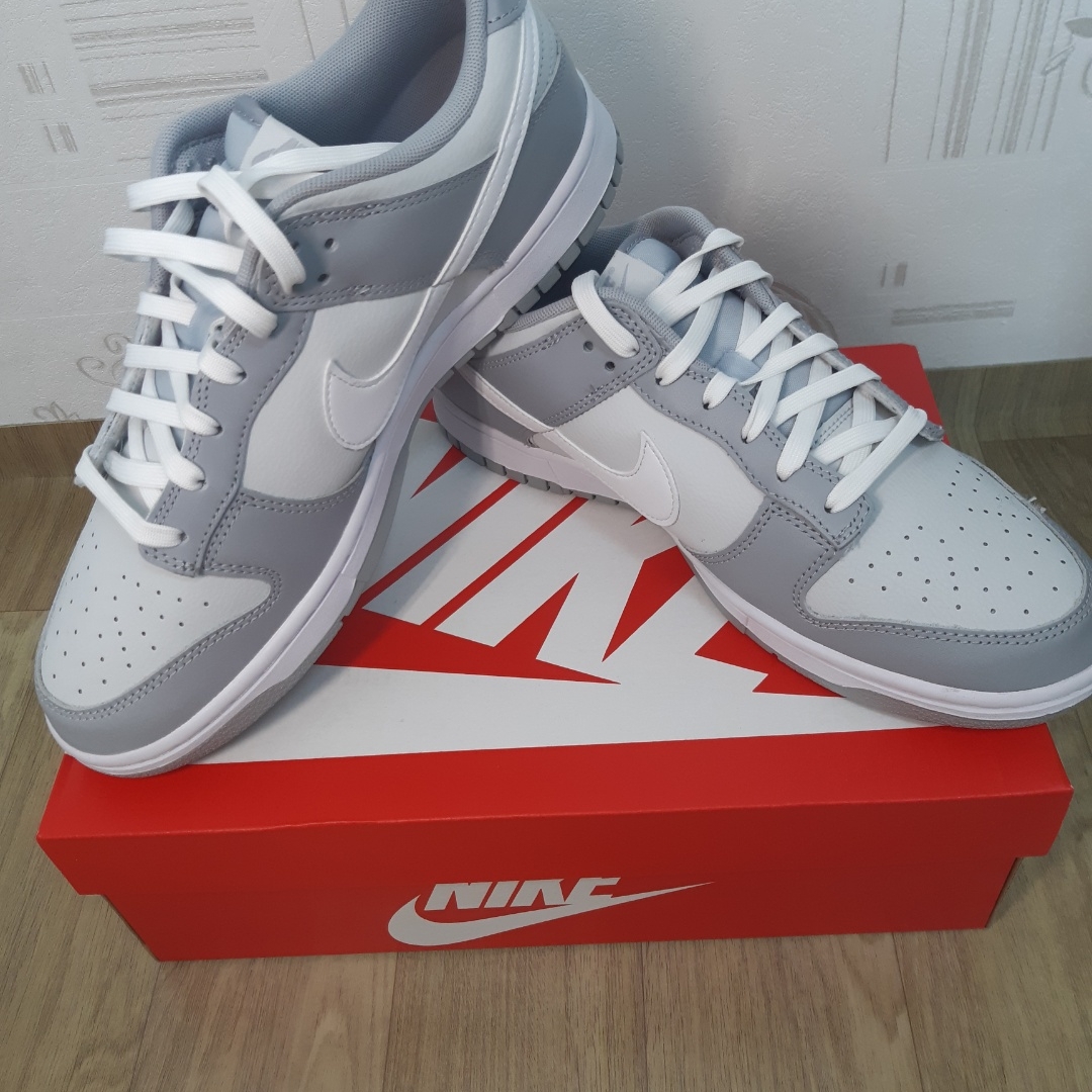 Nike Dunk Low Retro Wolf Grey 착용 스타일