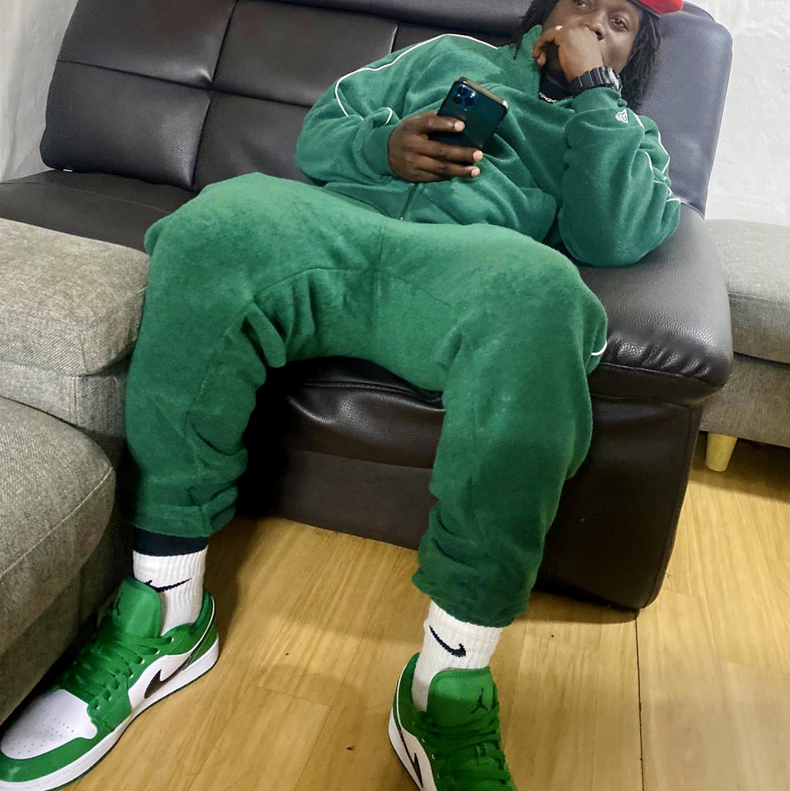 Jordan 1 Low Pine Green 착용 스타일 - 1