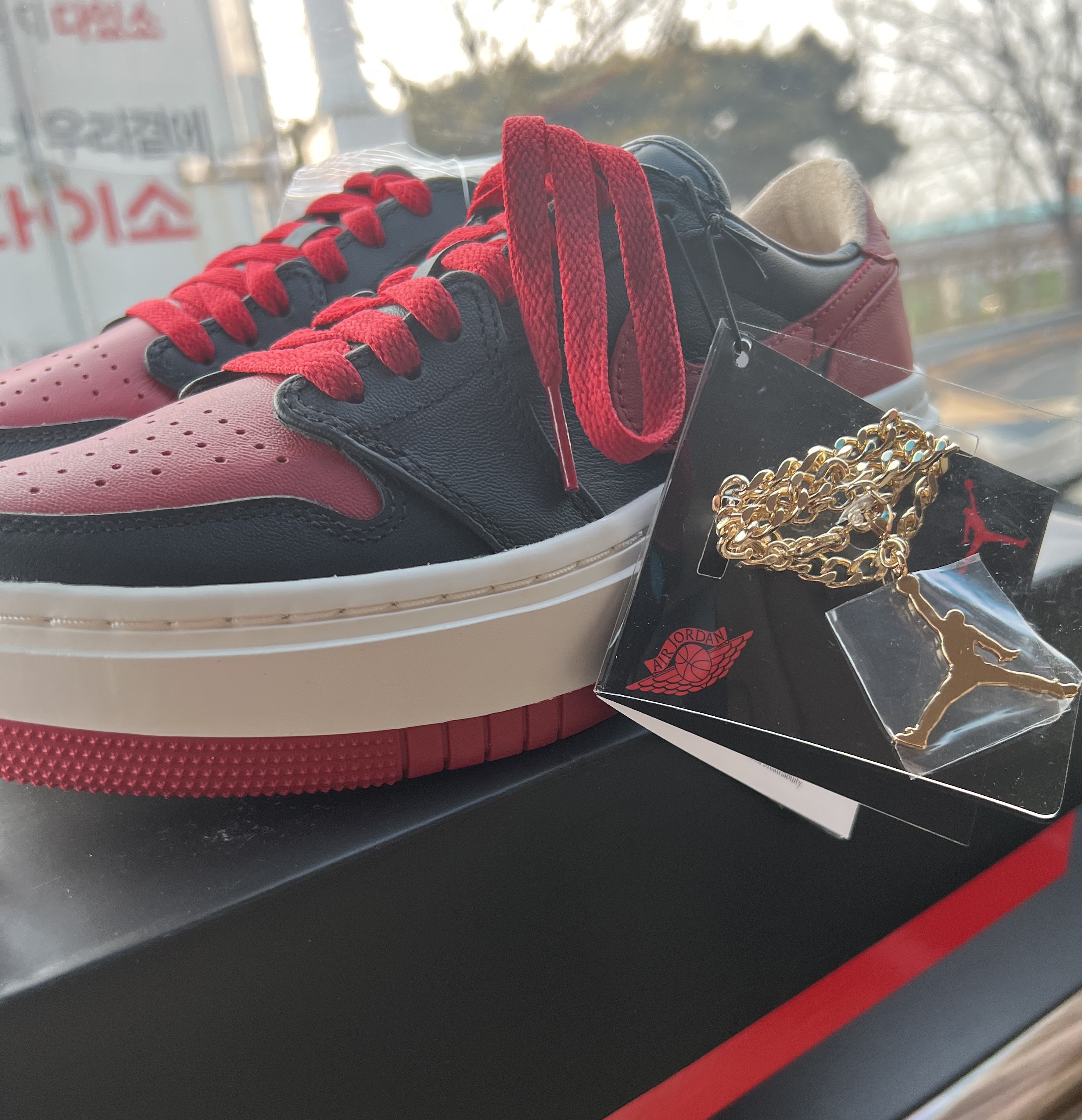 (W) Jordan 1 Elevate Low SE Bred 착용 스타일