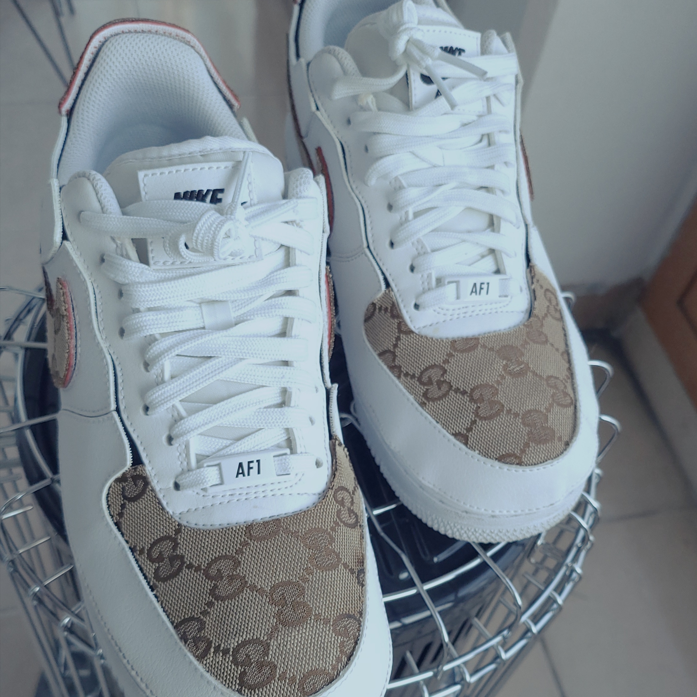 Nike Air Force 1/1 Cosmic Clay 착용 스타일 - 2