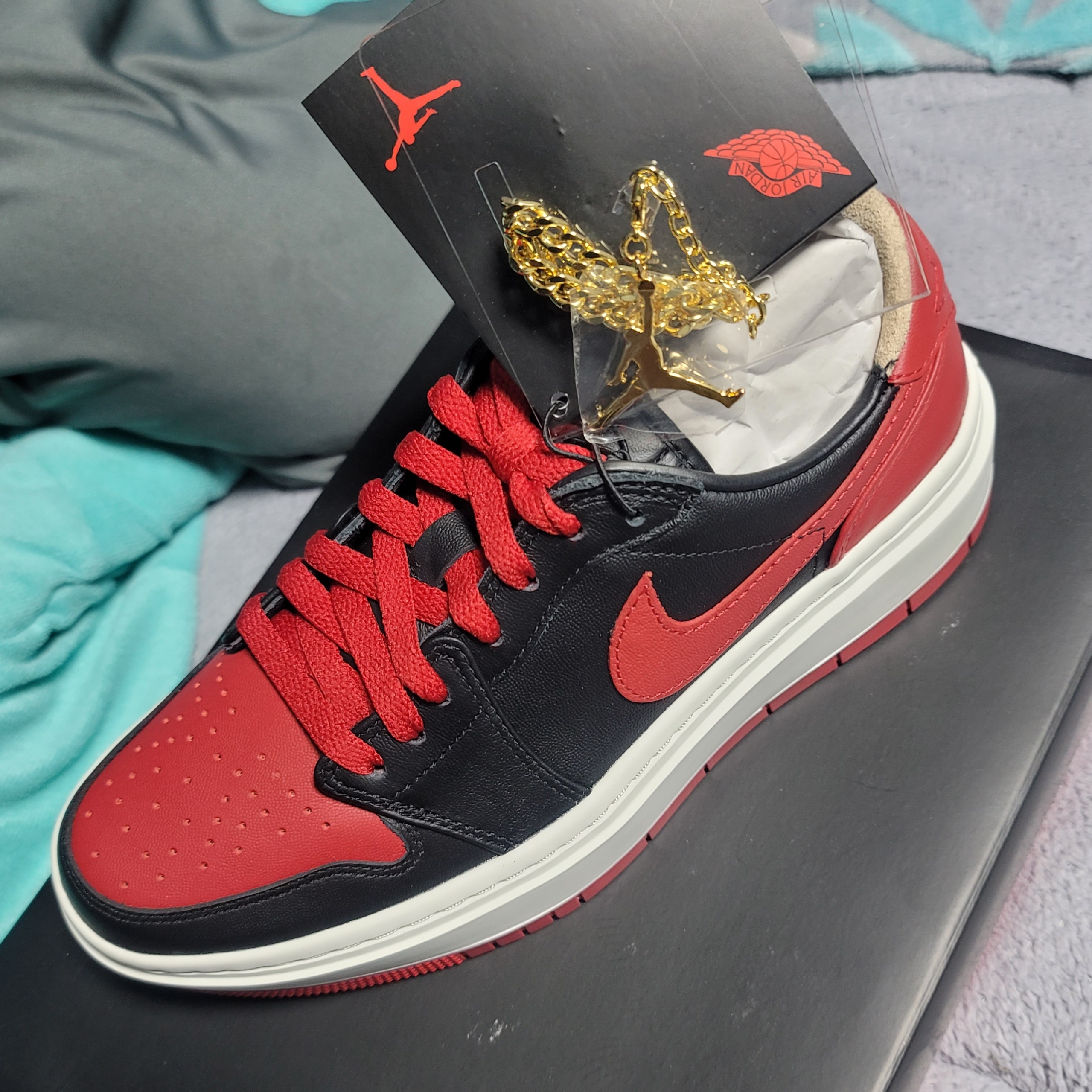 (W) Jordan 1 Elevate Low SE Bred 착용 스타일