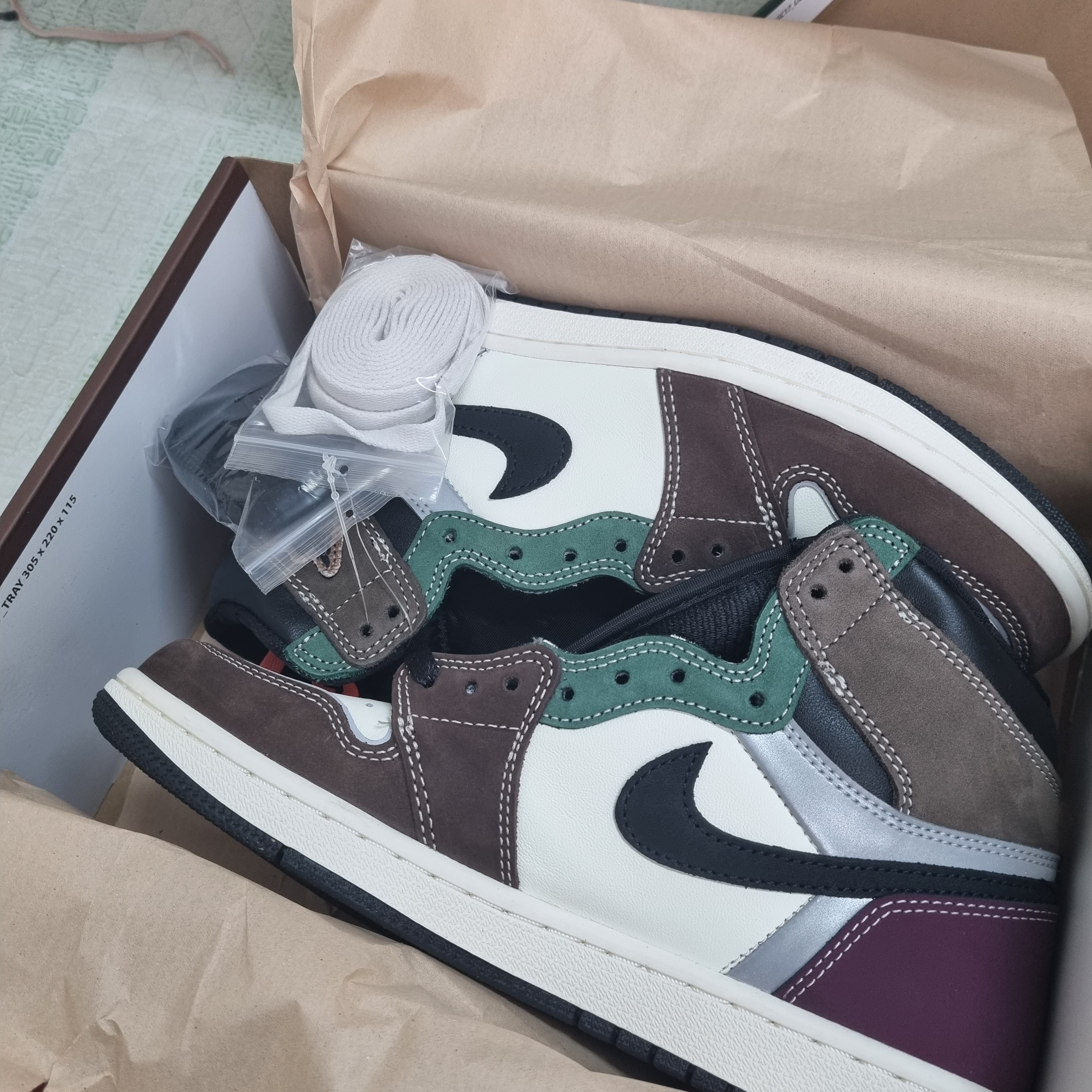 Jordan 1 Retro High OG Craft 착용 스타일 - 2