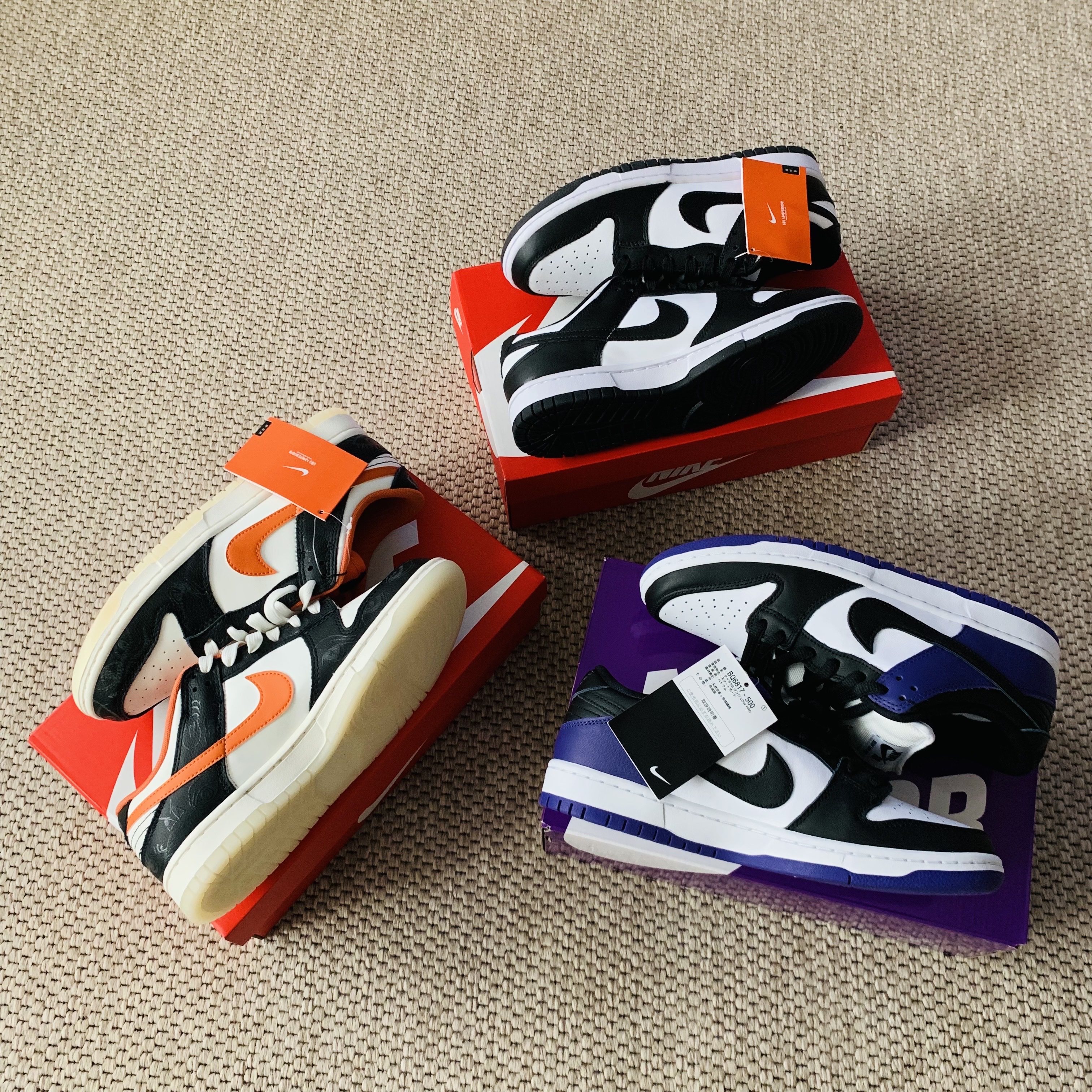 Nike Dunk Low Retro Black, Nike Dunk Low Retro PRM Halloween 착용 스타일 - 2