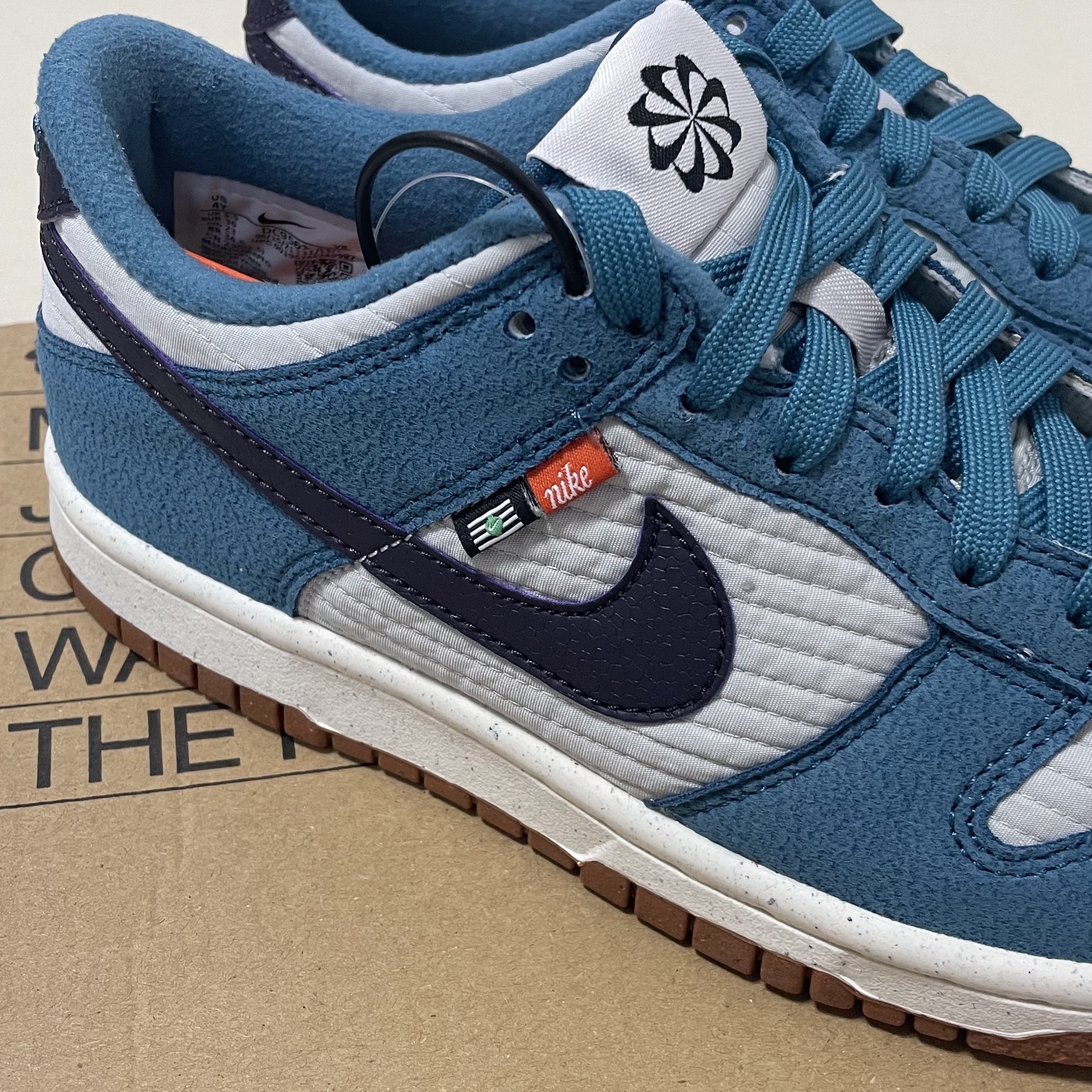 (GS) Nike Dunk Low SE Next Nature Riftblue 착용 스타일 - 3