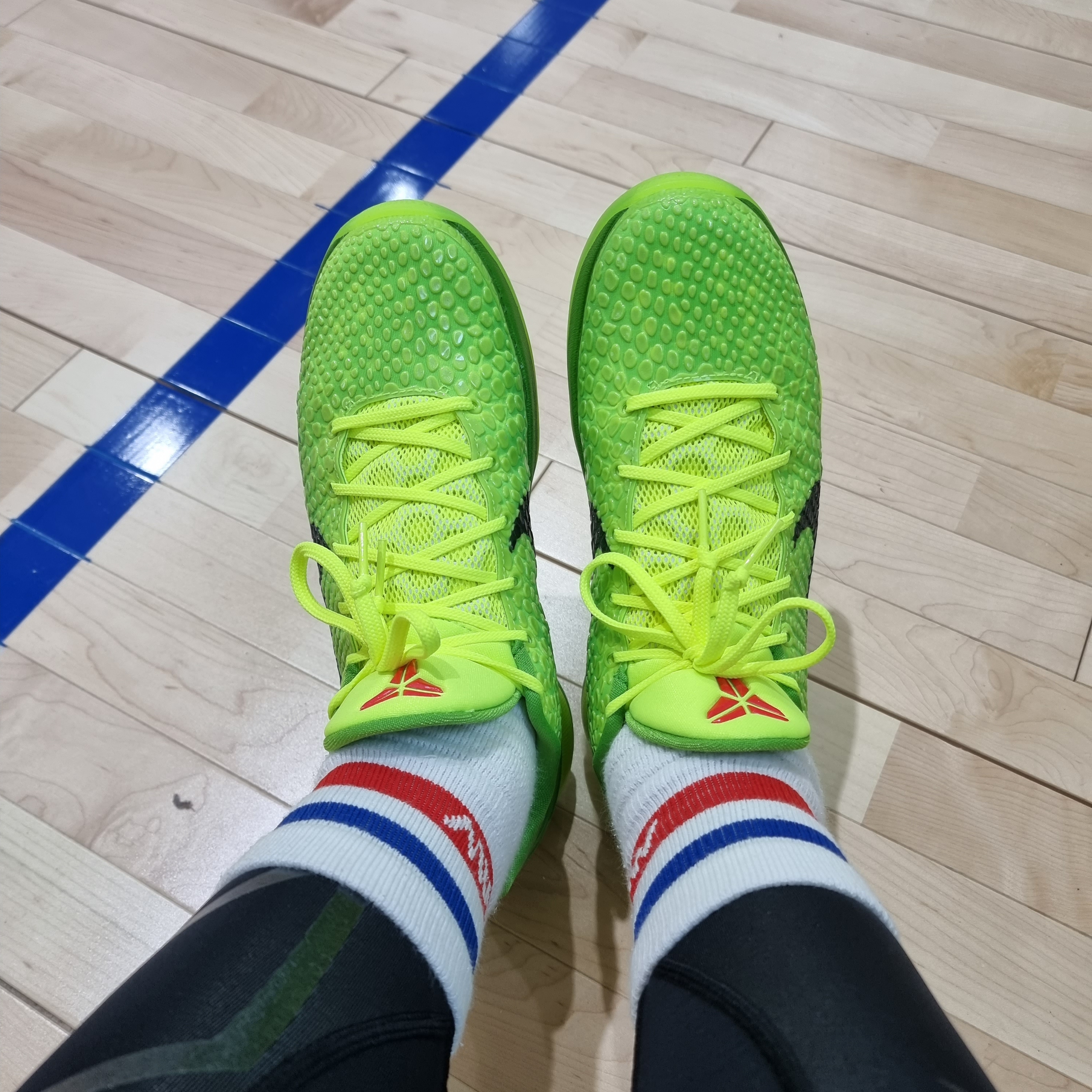 Nike Kobe 6 Protro Green Apple 착용 스타일 - 3