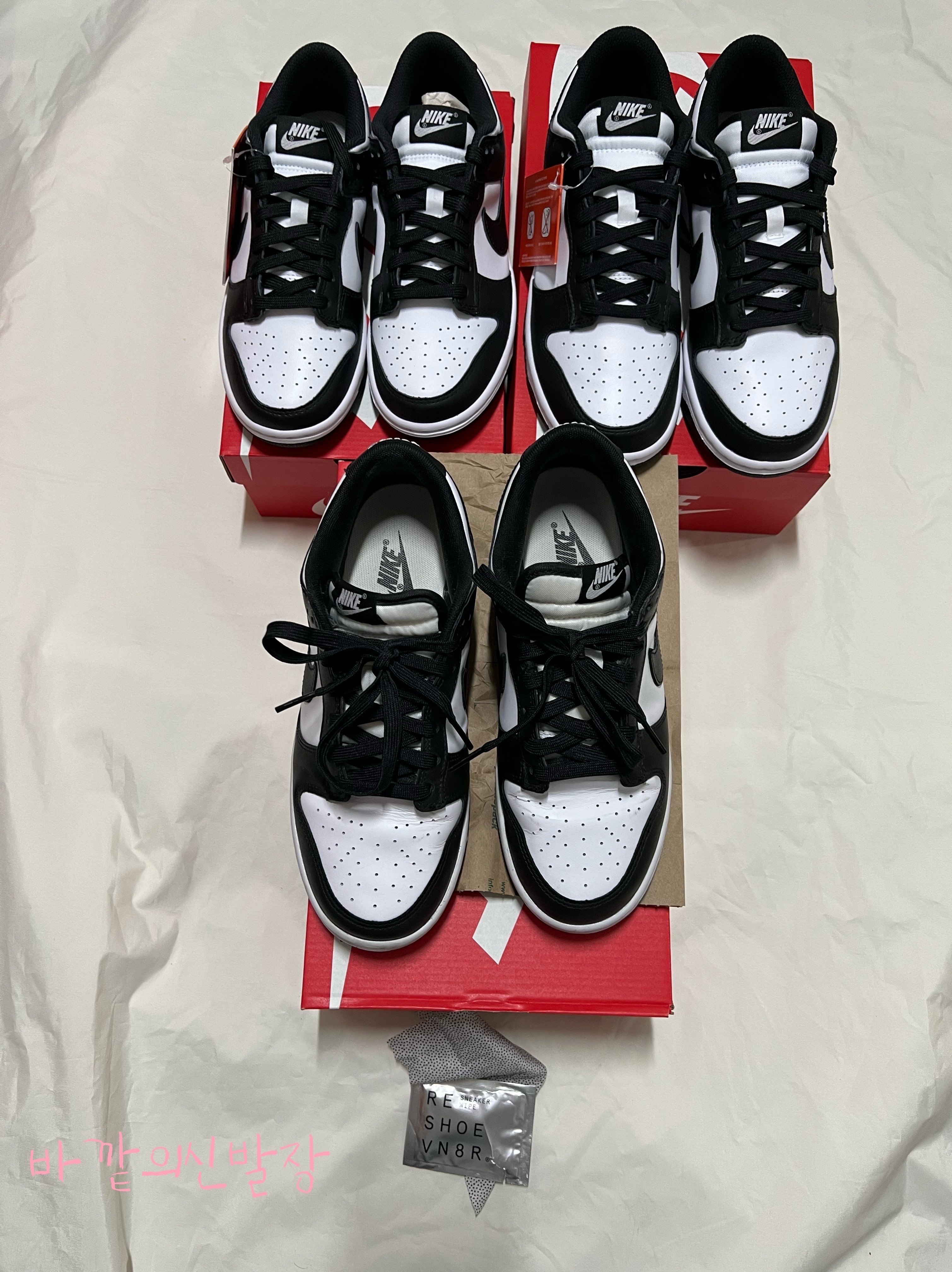 (W) Nike Dunk Low Black, Nike Dunk Low Retro Black 착용 스타일