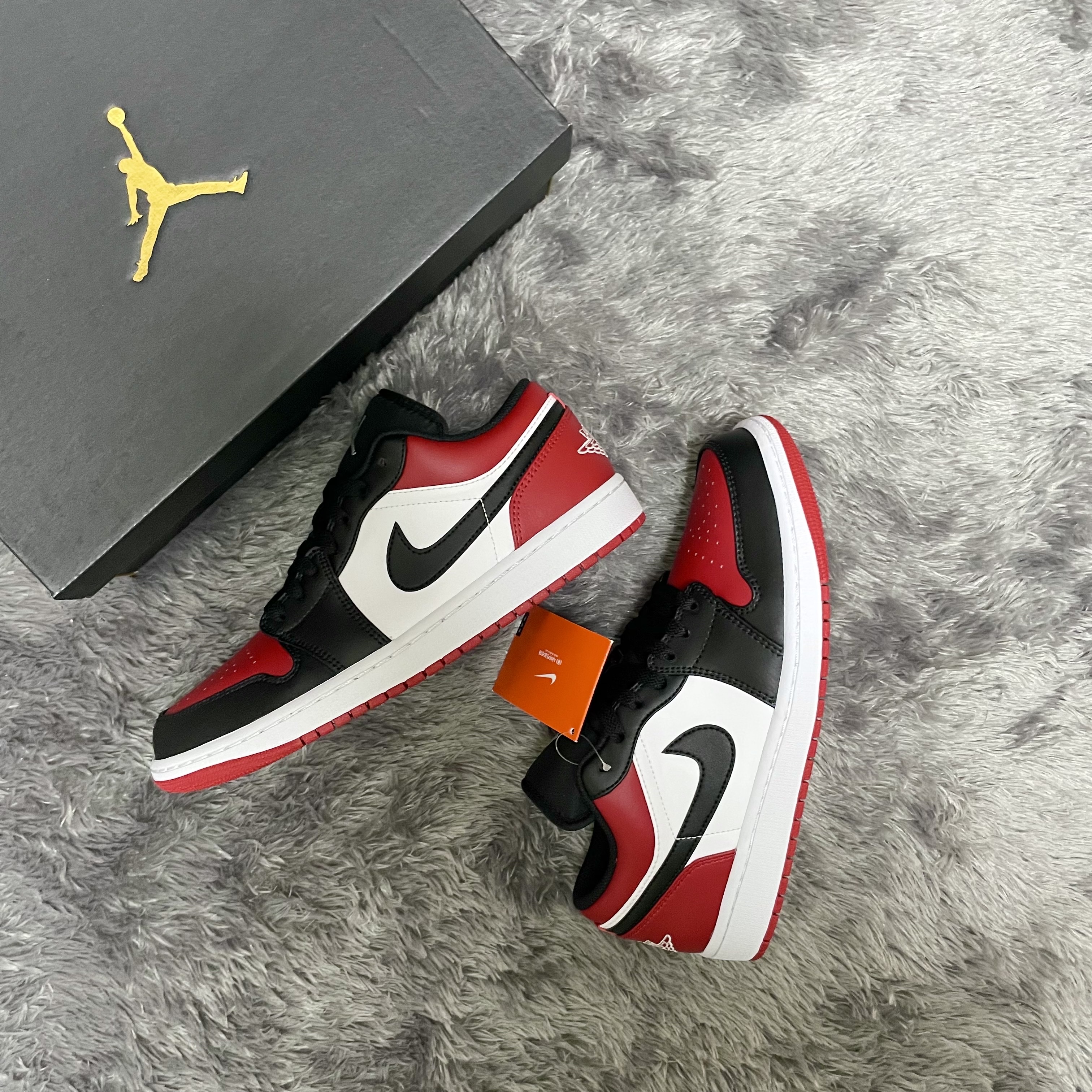 Jordan 1 Low Bred Toe 착용 스타일
