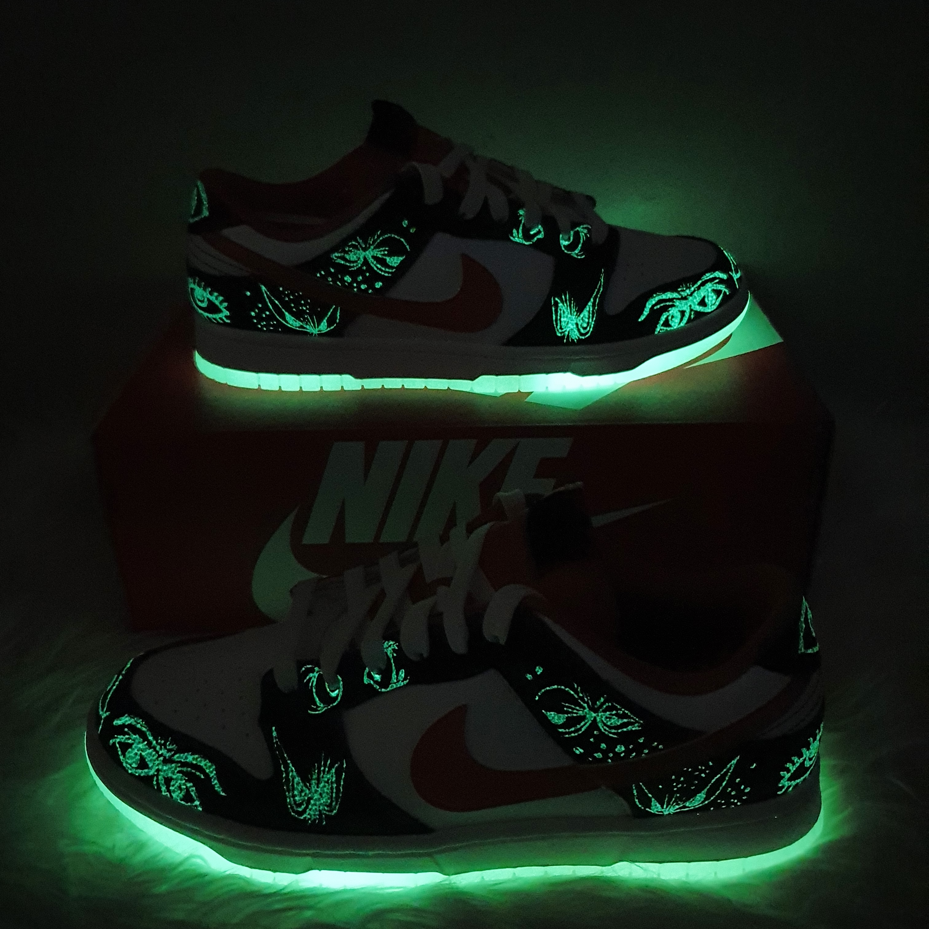 Nike Dunk Low Retro PRM Halloween 착용 스타일 - 3