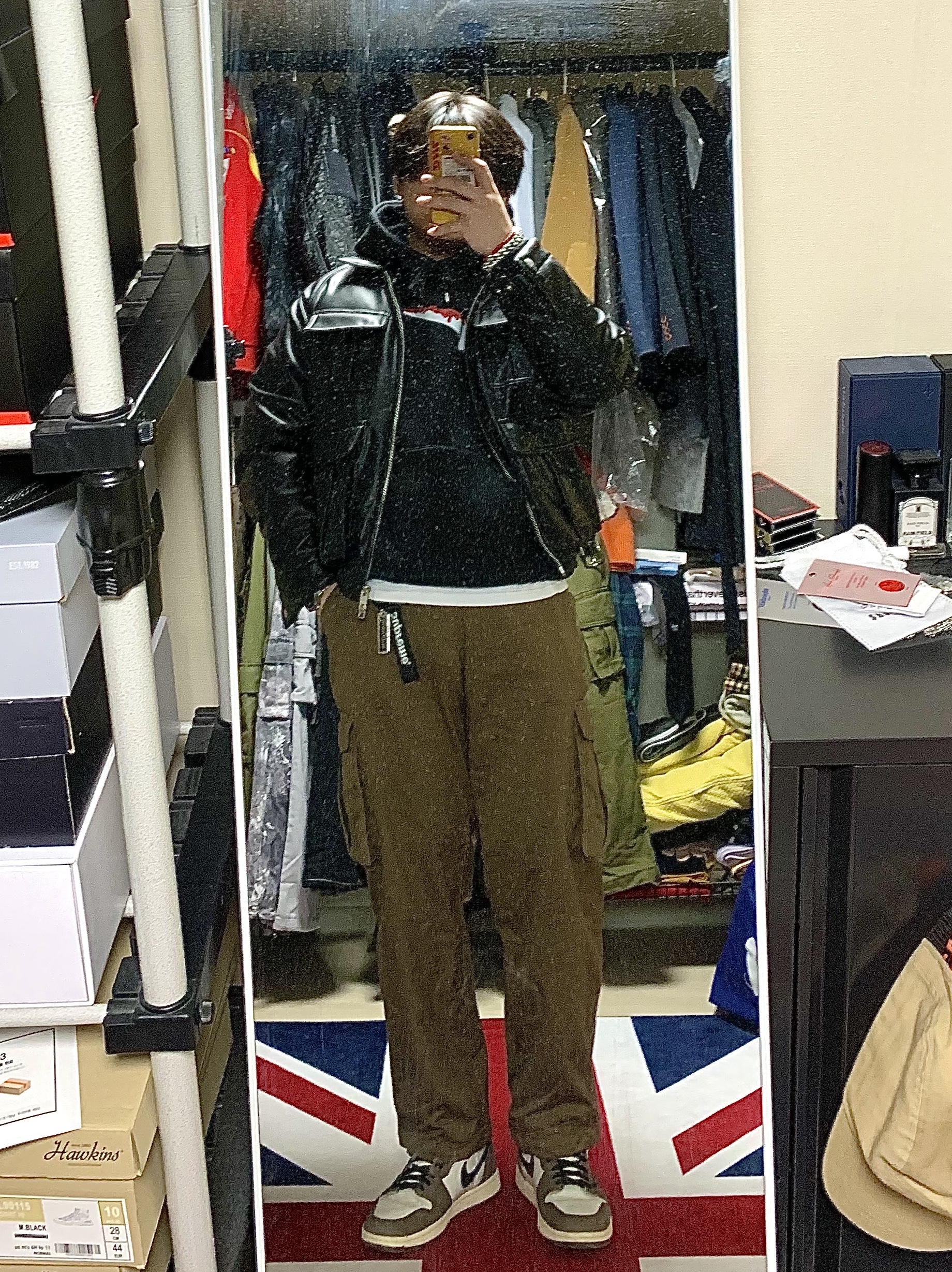 Jordan 1 x Travis Scott Retro High OG SP Mocha 착용 스타일