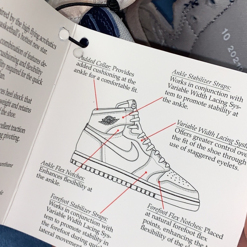 Jordan 1 High 85 College Navy 착용 스타일 - 2