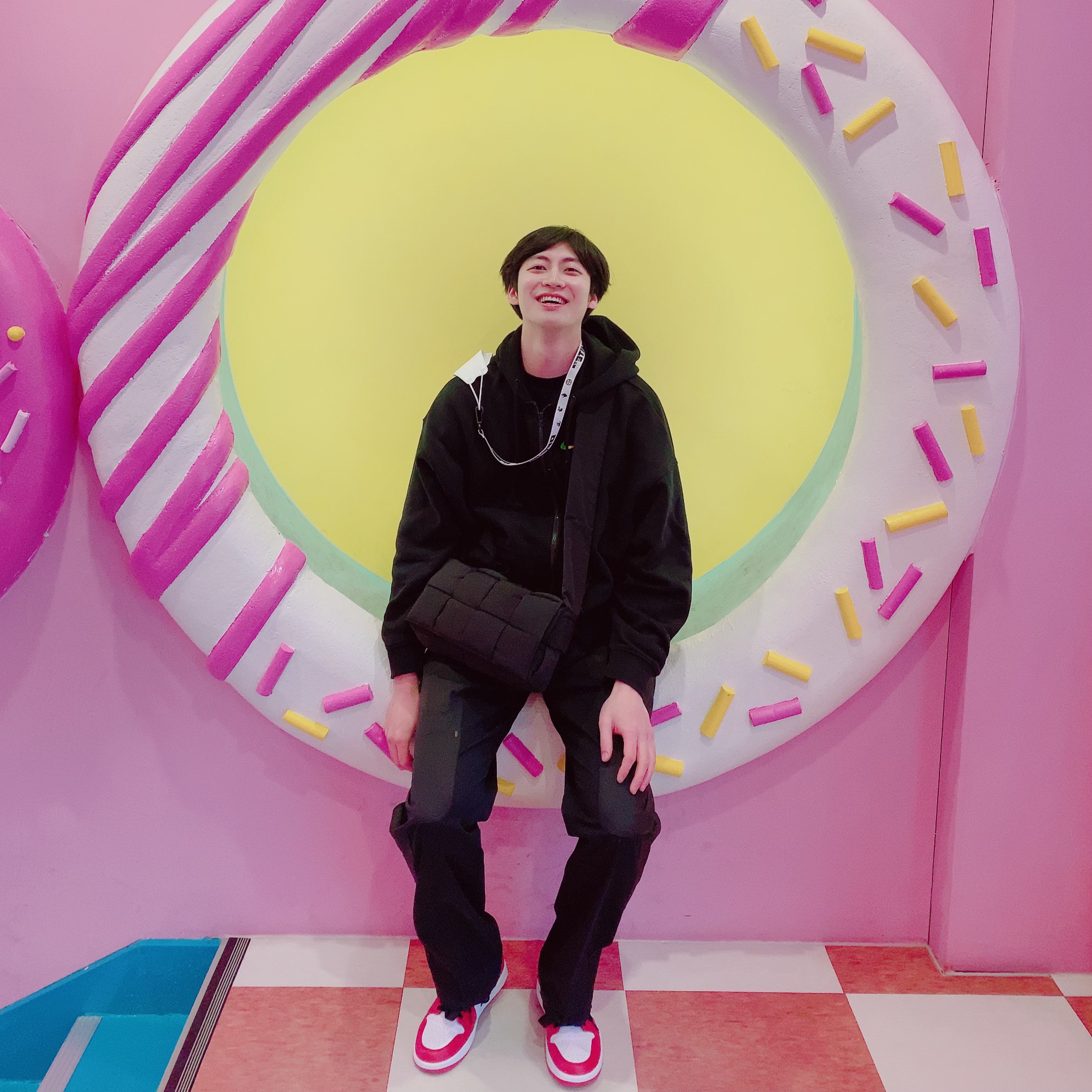 Jordan 1 Low Golf Chicago, Nike x Off-White NRG Pants Black 착용 스타일 - 3