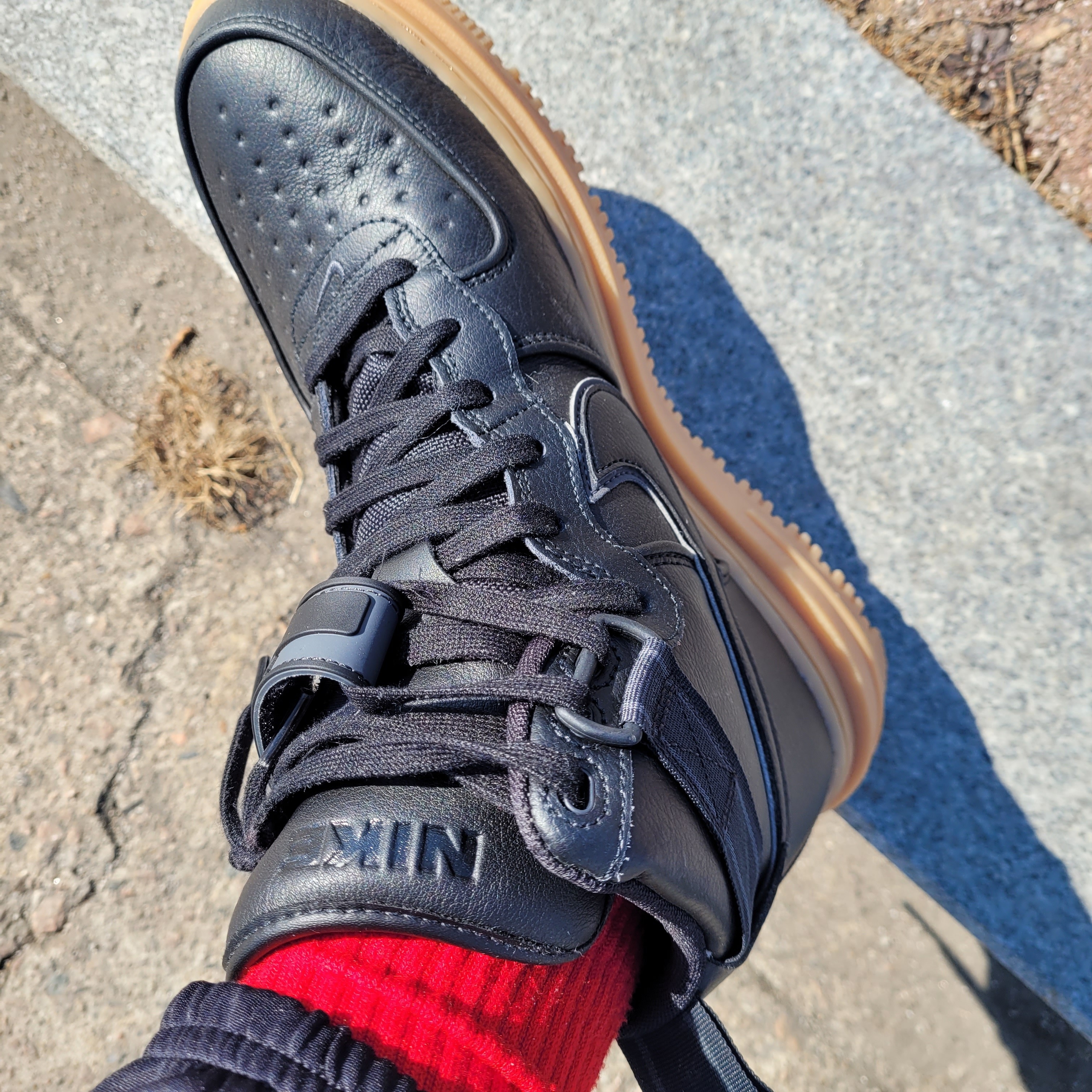 Nike Air Force 1 High Gore-Tex Boot Anthracite 착용 스타일 - 4