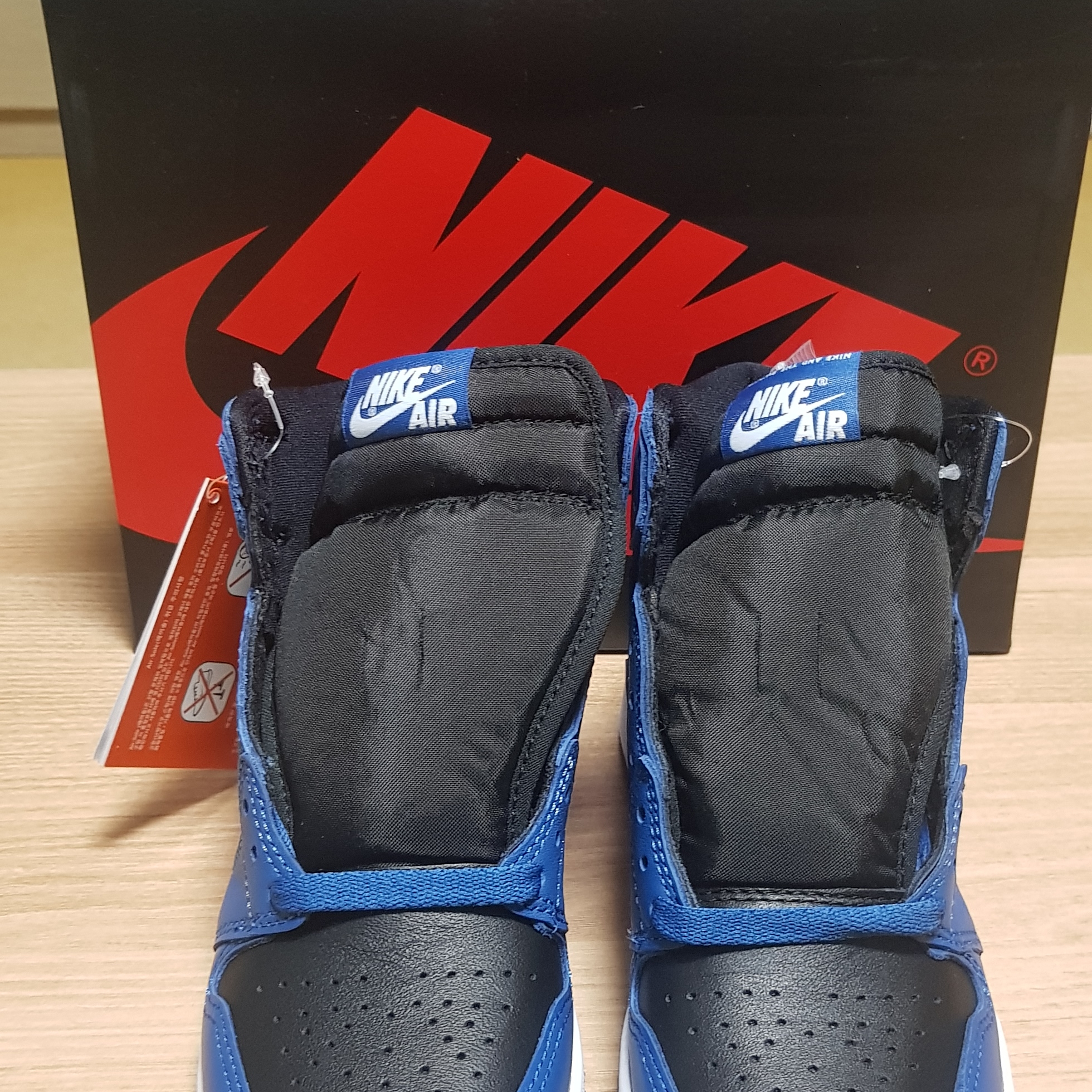 Jordan 1 Retro High OG Dark Marina Blue 착용 스타일 - 4