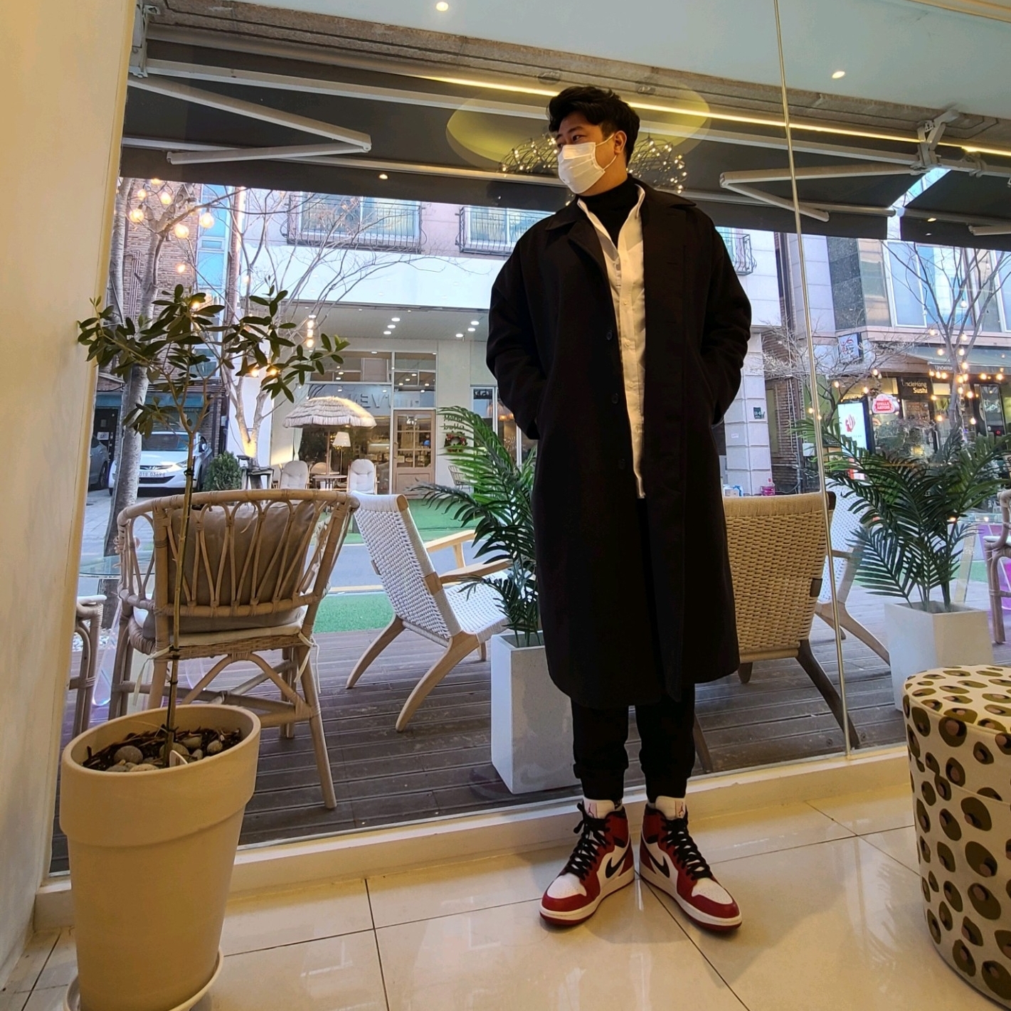 Jordan 1 Retro Chicago 2013 착용 스타일 - 1