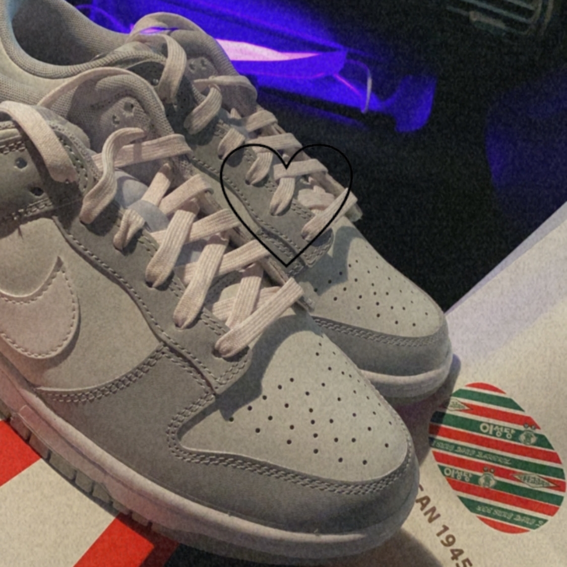 Nike Dunk Low Retro Wolf Grey 착용 스타일