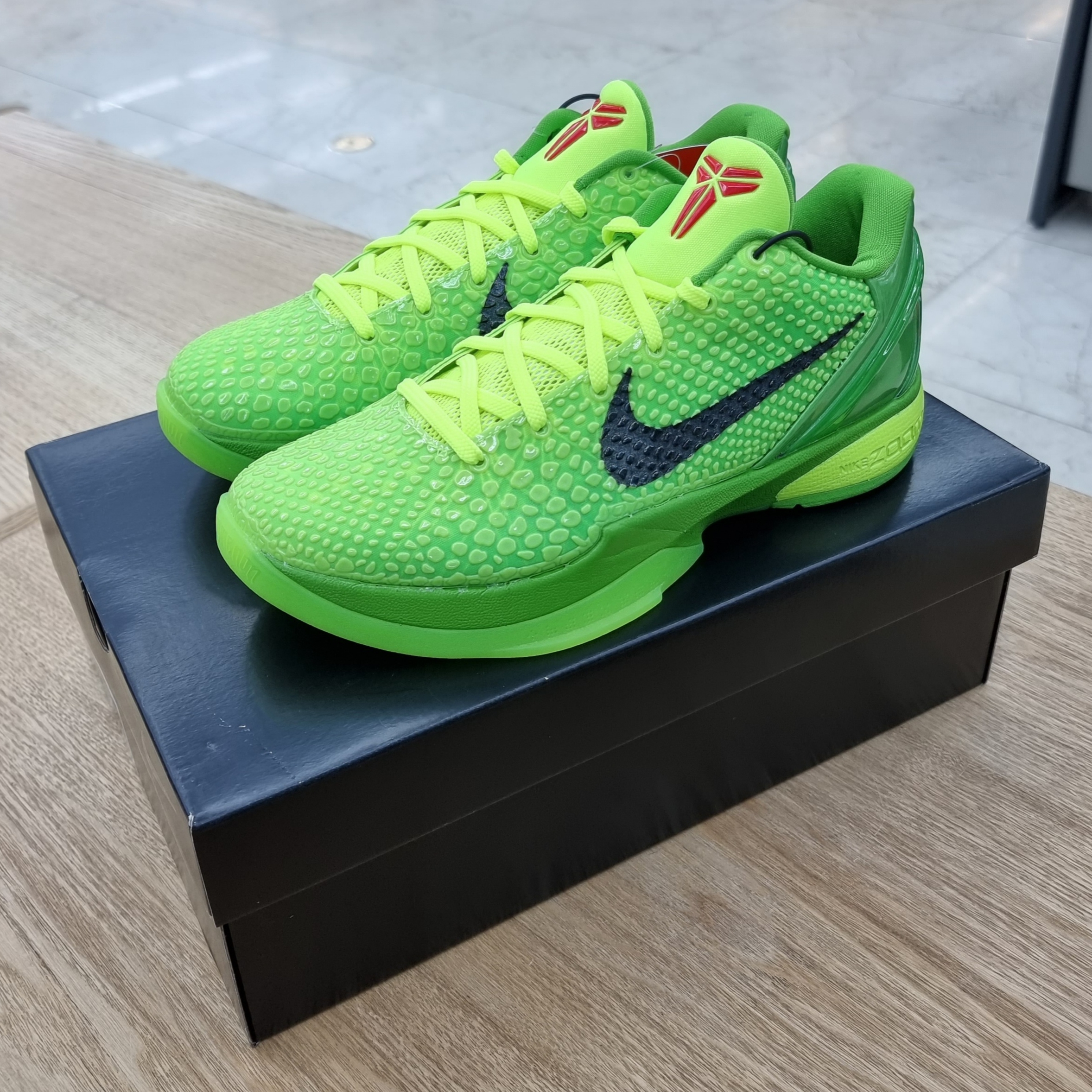 Nike Kobe 6 Protro Green Apple 착용 스타일 - 1