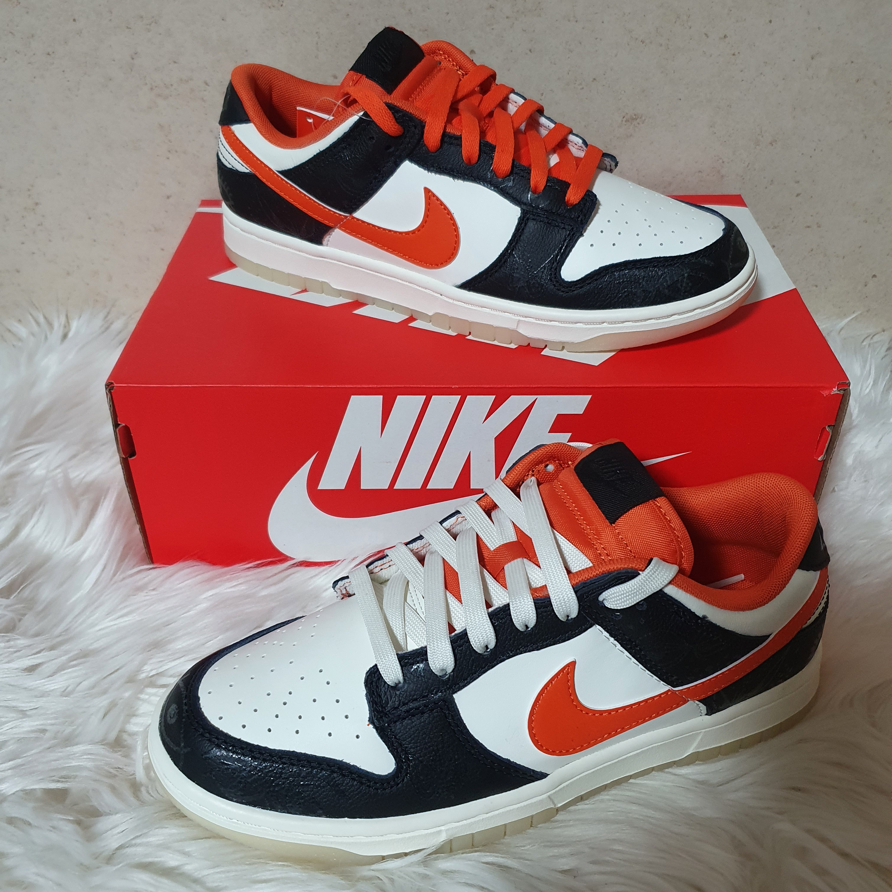Nike Dunk Low Retro PRM Halloween 착용 스타일 - 1