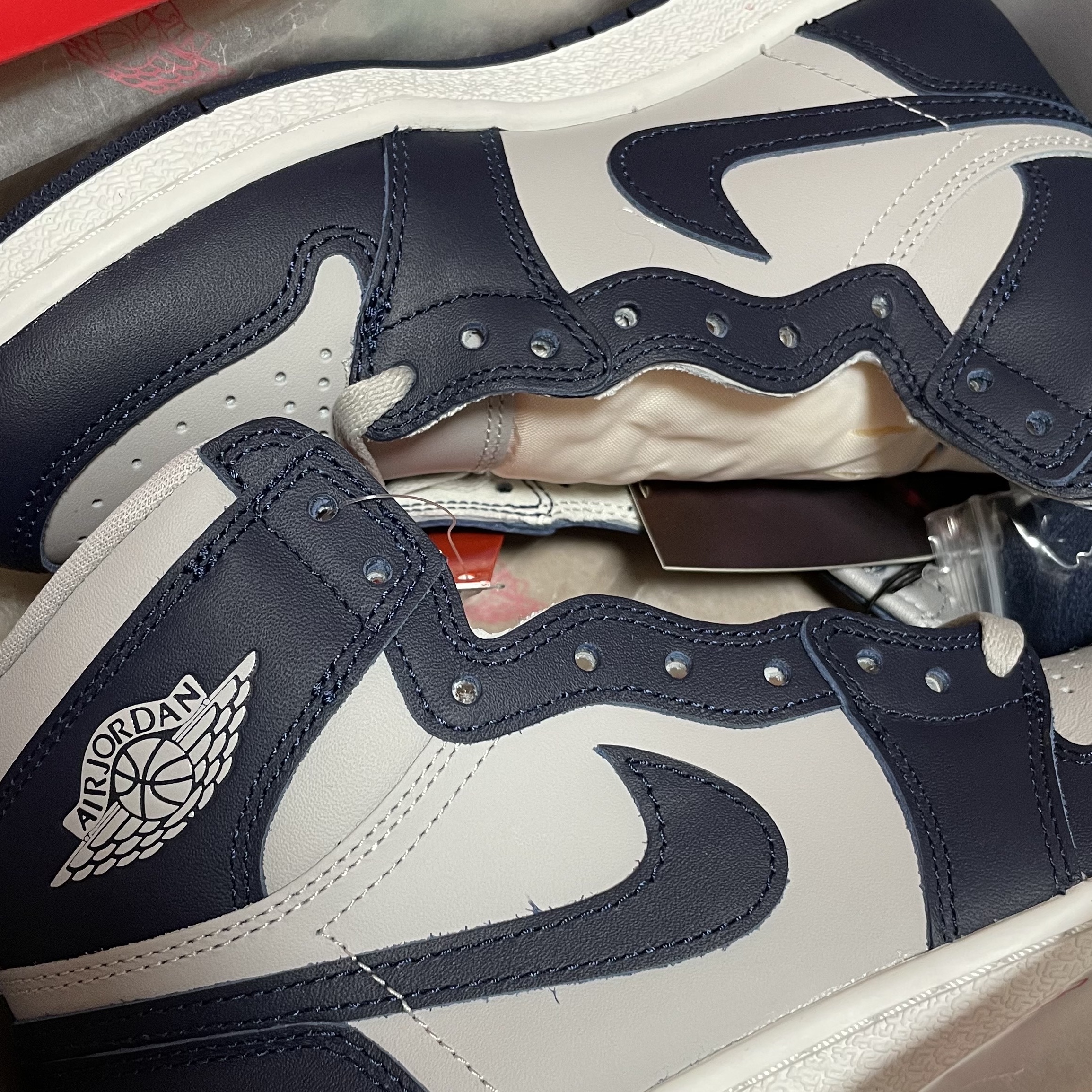 Jordan 1 High 85 College Navy 착용 스타일