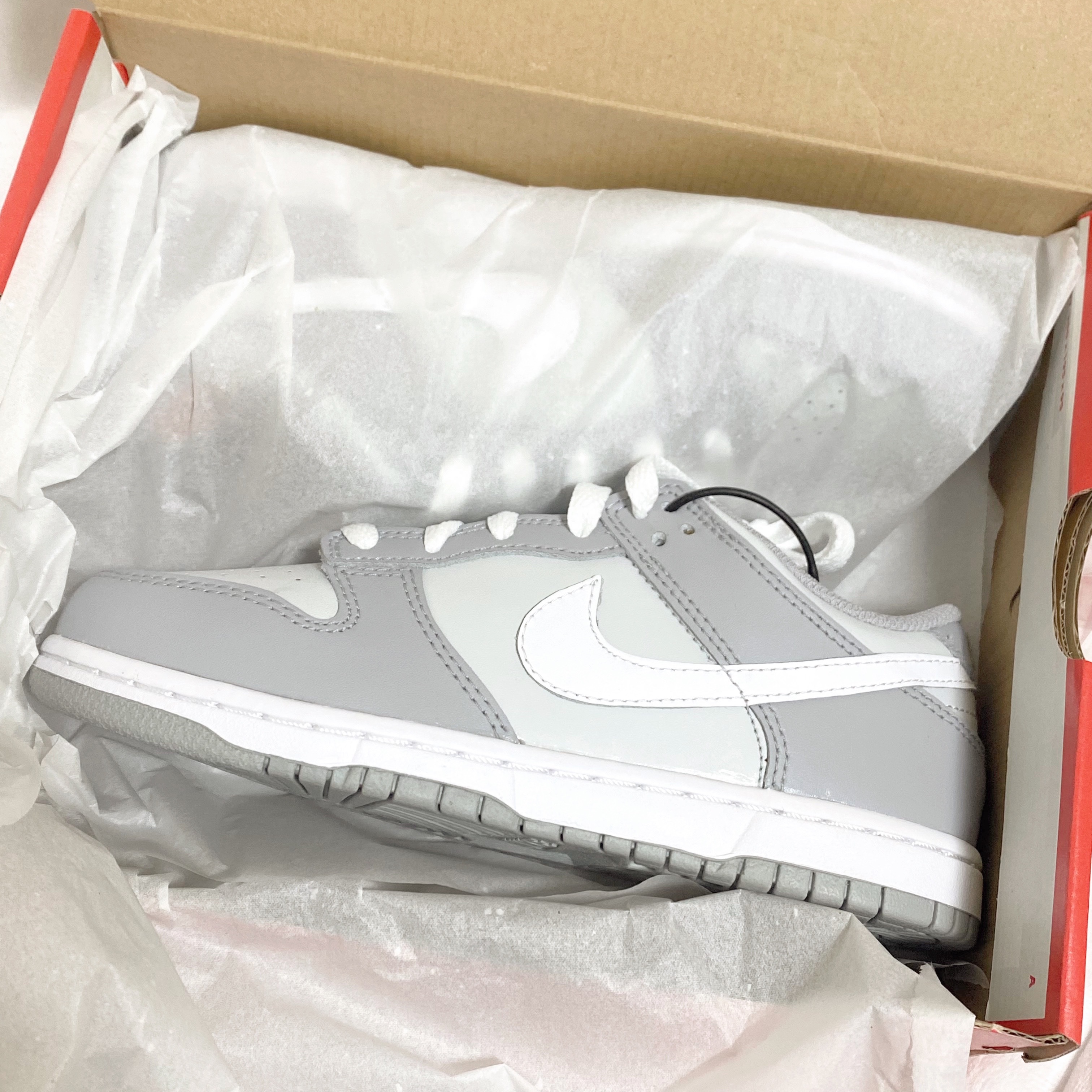 Nike Dunk Low Retro Wolf Grey, (PS) Nike Dunk Low Wolf Grey 착용 스타일 - 2