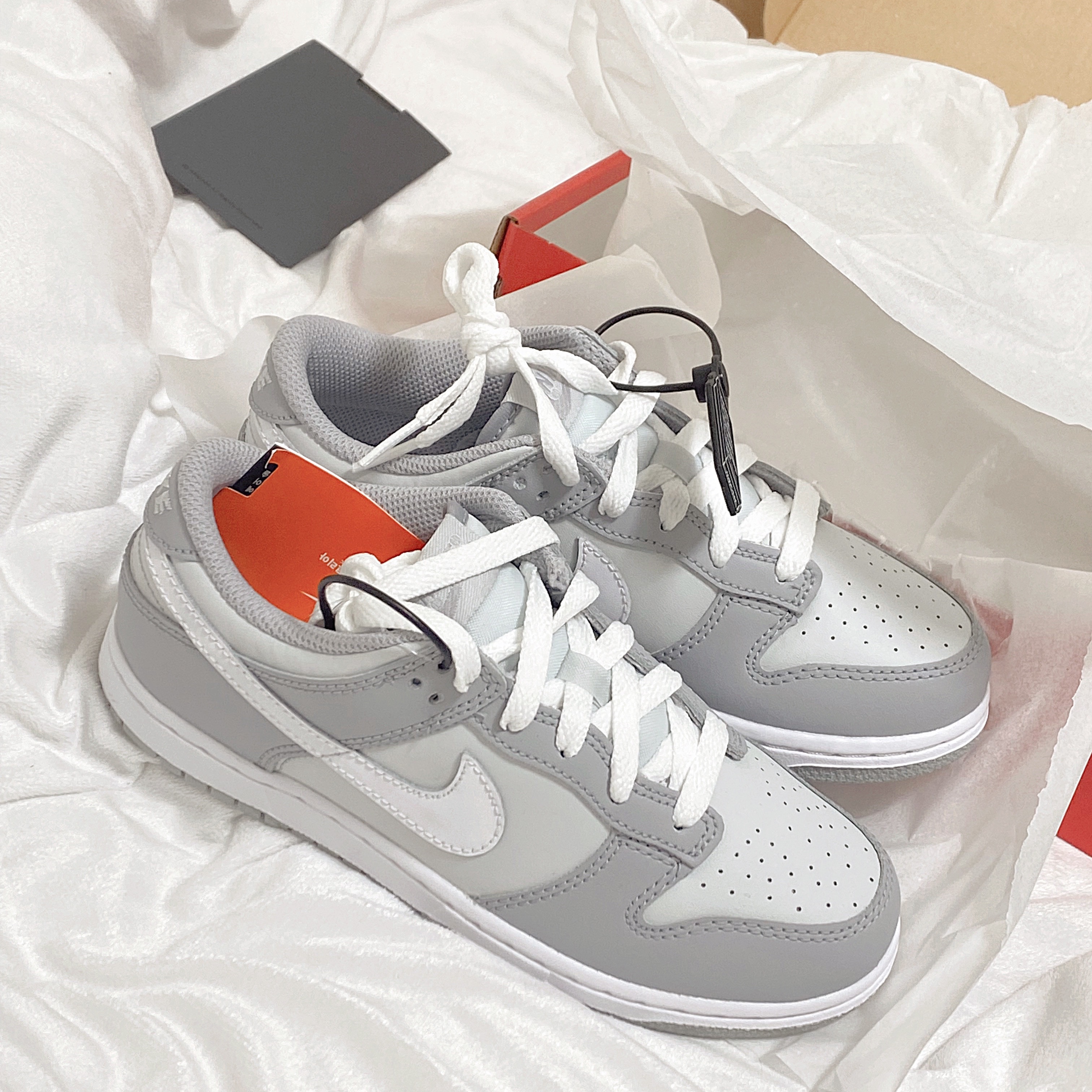 Nike Dunk Low Retro Wolf Grey, (PS) Nike Dunk Low Wolf Grey 착용 스타일 - 3