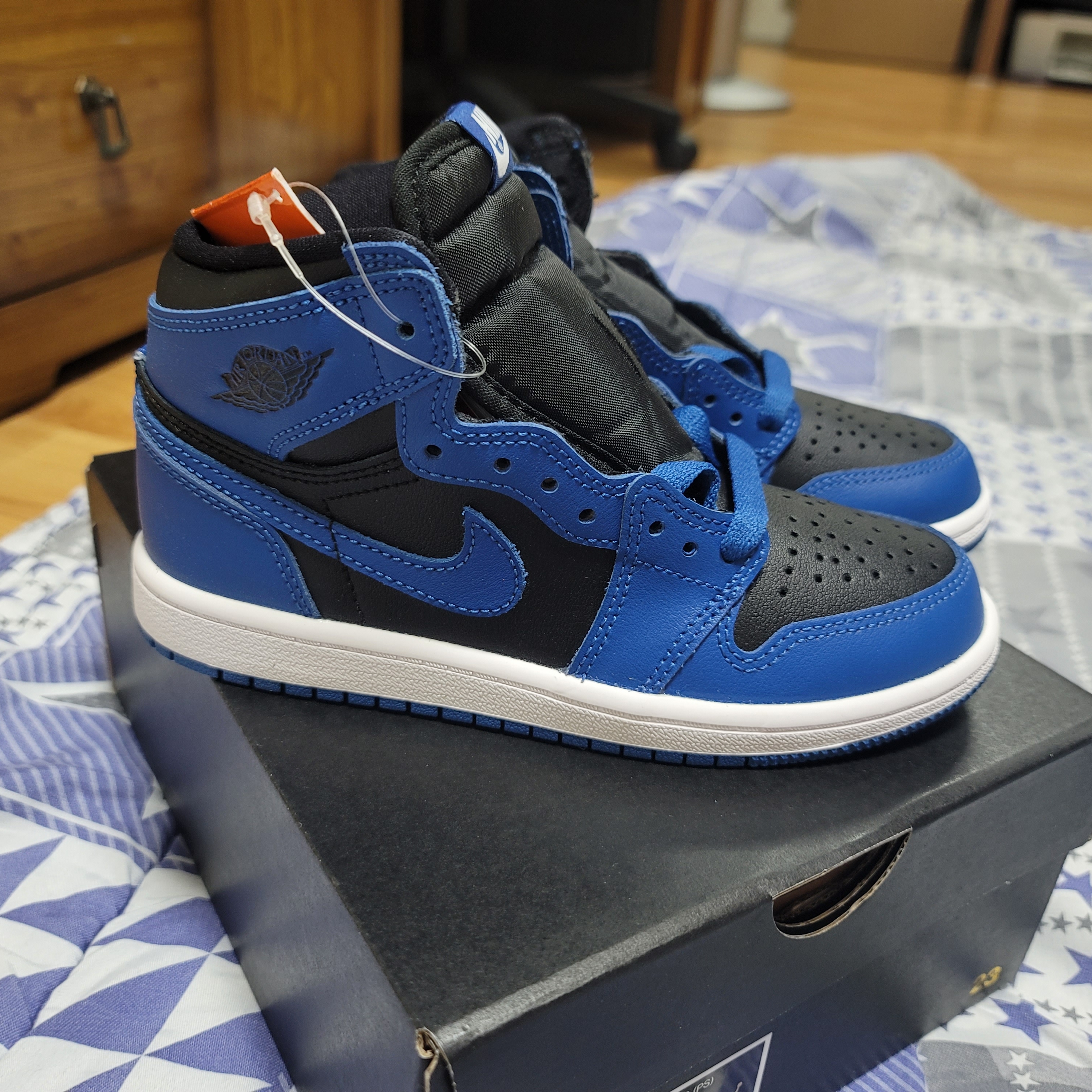 (PS) Jordan 1 Retro High OG Dark Marina Blue 착용 스타일