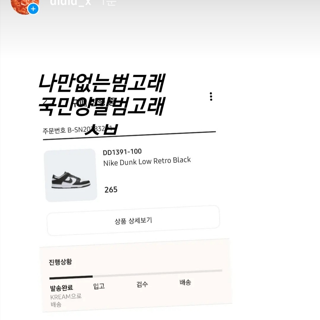 Nike Dunk Low Retro Black 착용 스타일