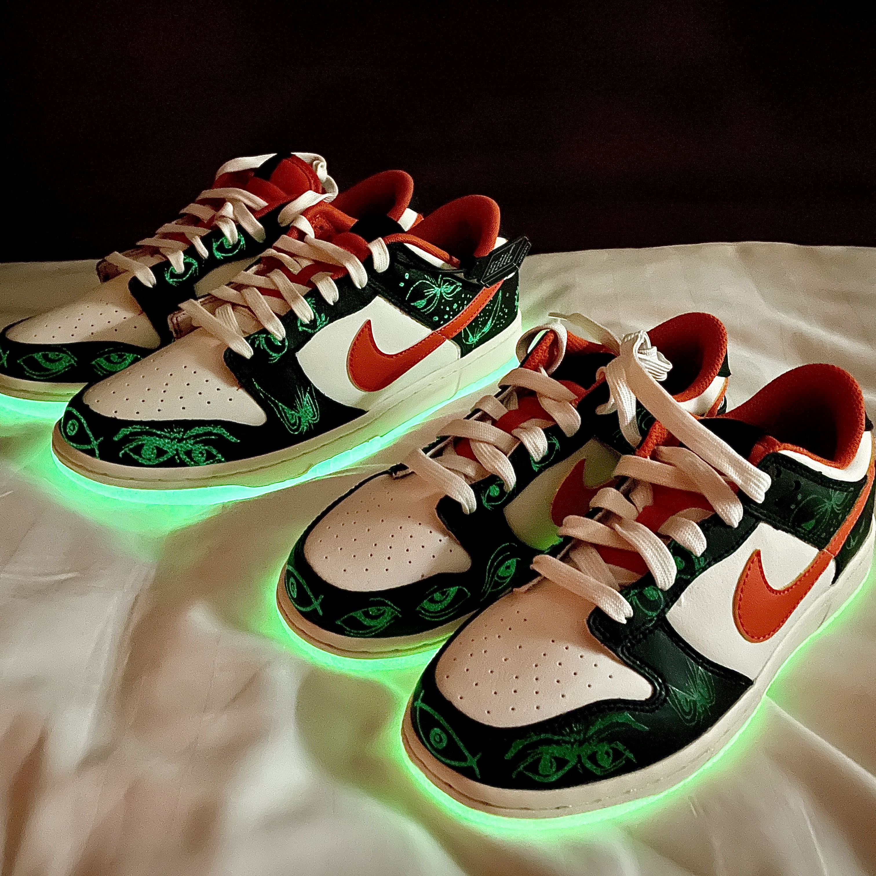 (PS) Nike Dunk Low PRM Halloween, Nike Dunk Low Retro PRM Halloween 착용 스타일 - 4