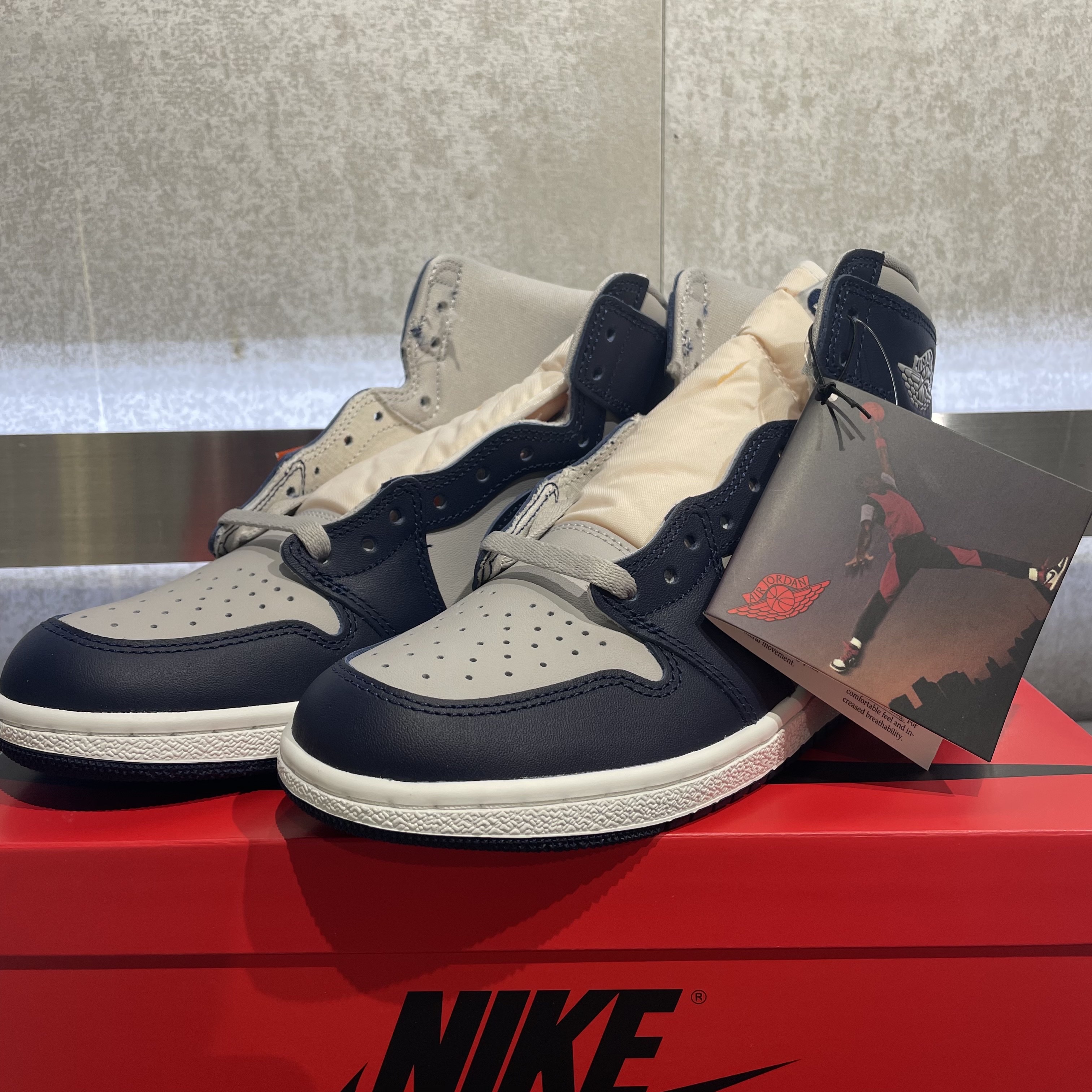 Jordan 1 High 85 College Navy 착용 스타일